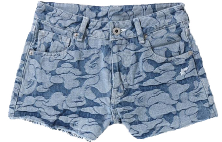 Джинсовые шорты женские синие A Bathing Ape
Джинсовые шорты женские синие A Bathing Ape