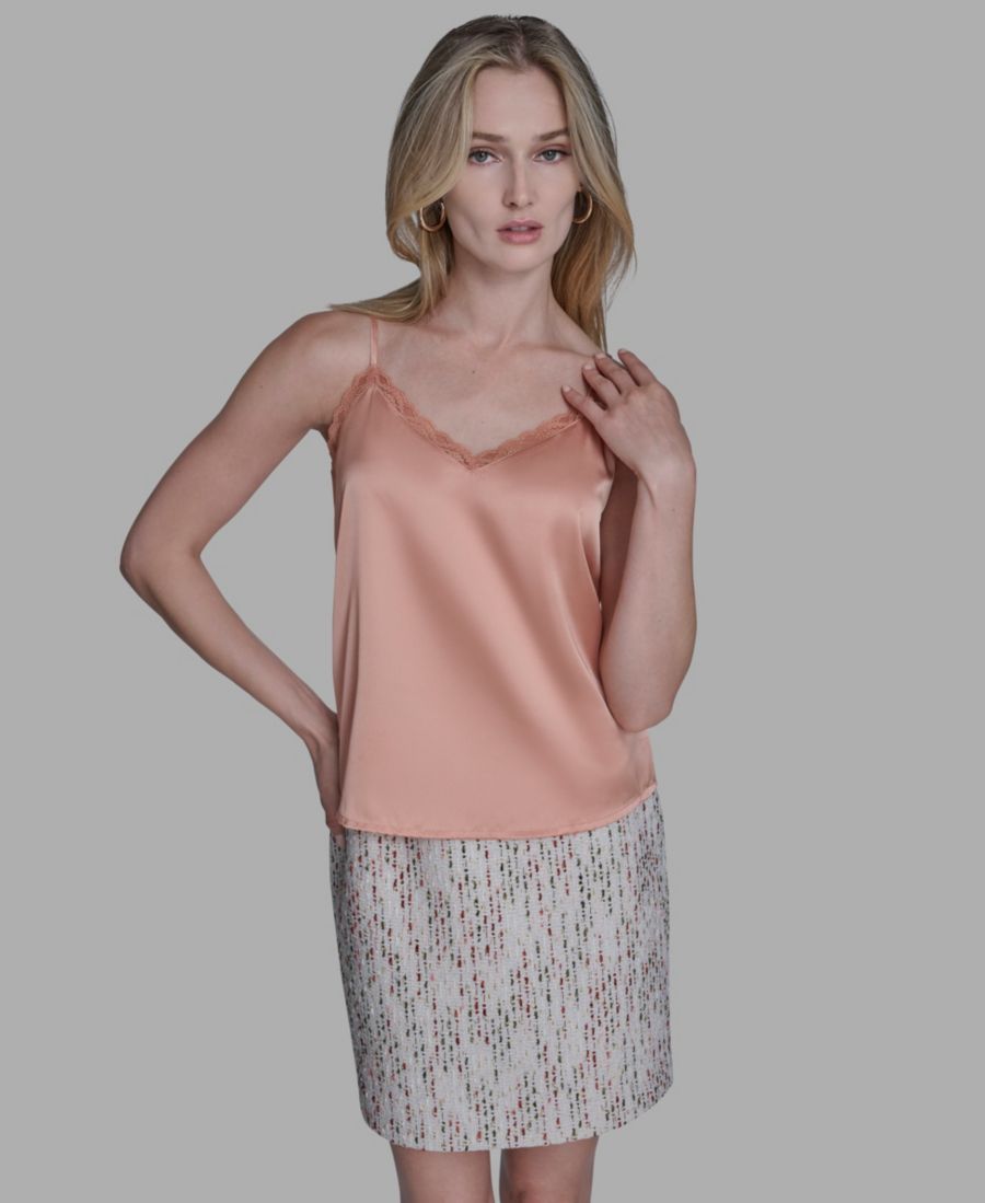 Женская кружевная майка с бретелями BCBG, Vintage Rose
Женская кружевная майка с бретелями BCBG, Vintage Rose