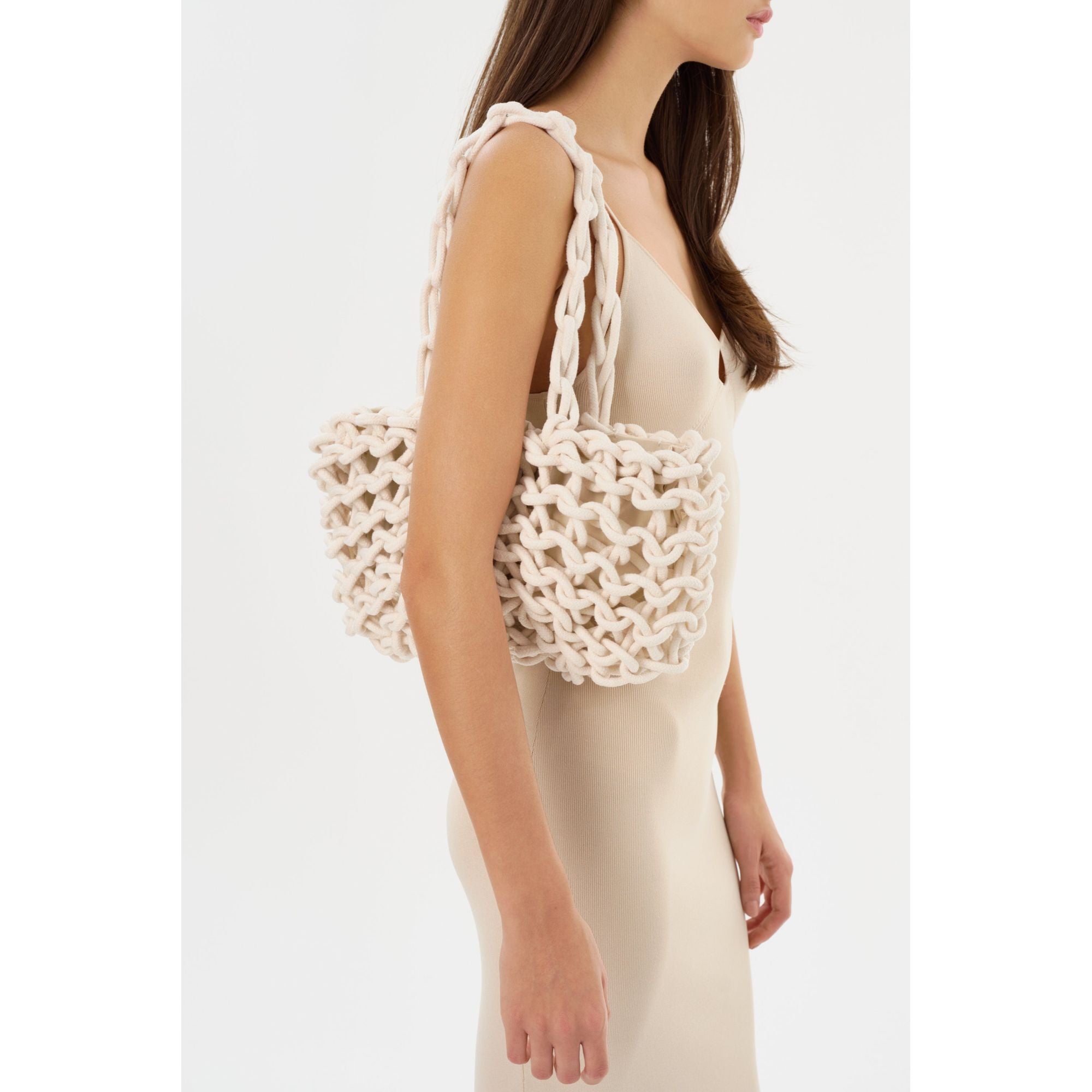 Джолана | Плетеная сумка-шопер Lamarque, Bone
Джолана | Плетеная сумка-шопер Lamarque, Bone