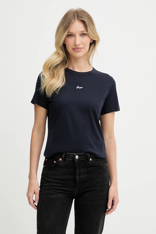 Хлопковая футболка Boss Orange, темно-синий
Хлопковая футболка Boss Orange, темно-синий