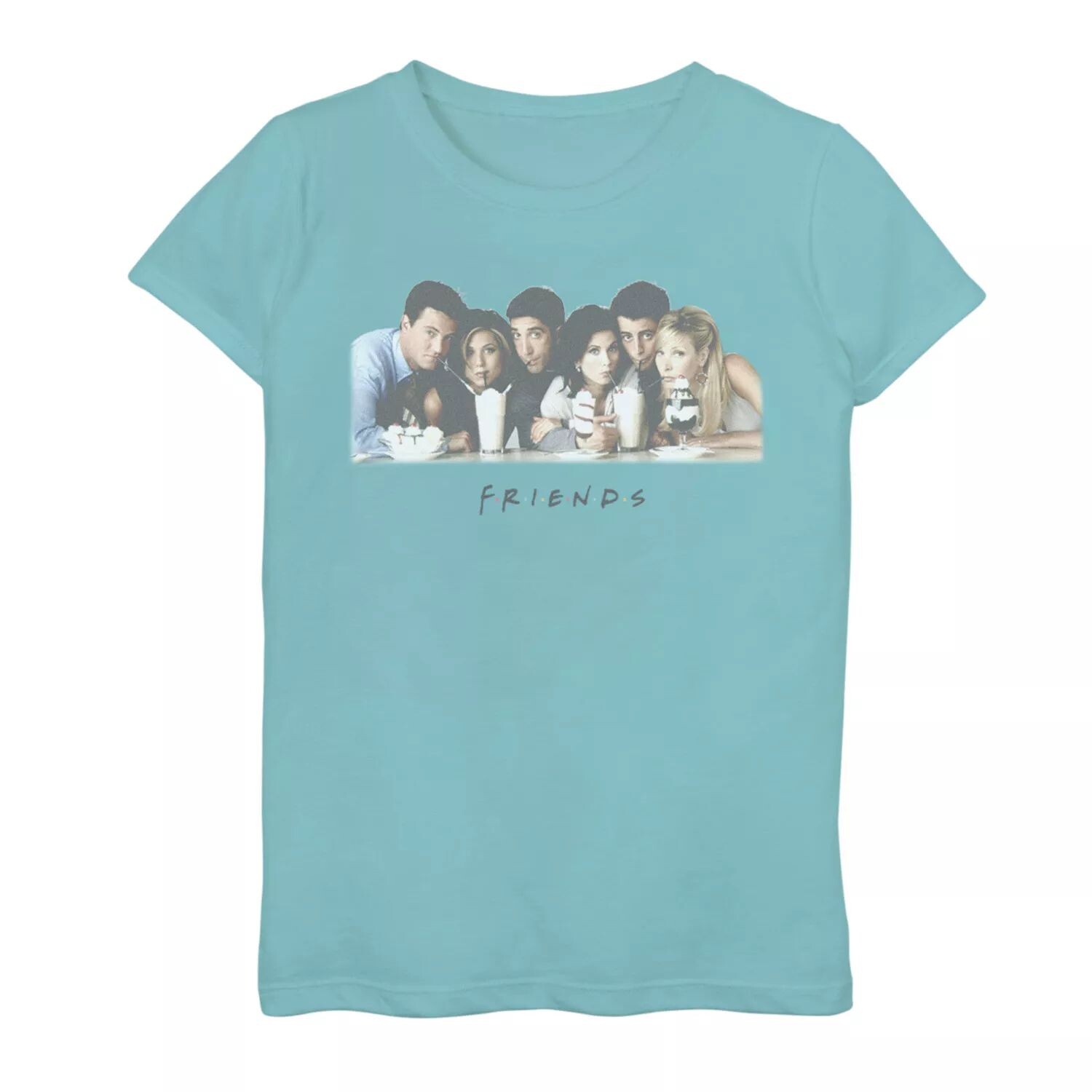Футболка с логотипом «Милкшейк» для девочек 7–16 лет, групповая фотография «Друзья» Licensed Character
Футболка с логотипом «Милкшейк» для девочек 7–16 лет, групповая фотография «Друзья» Licensed Character