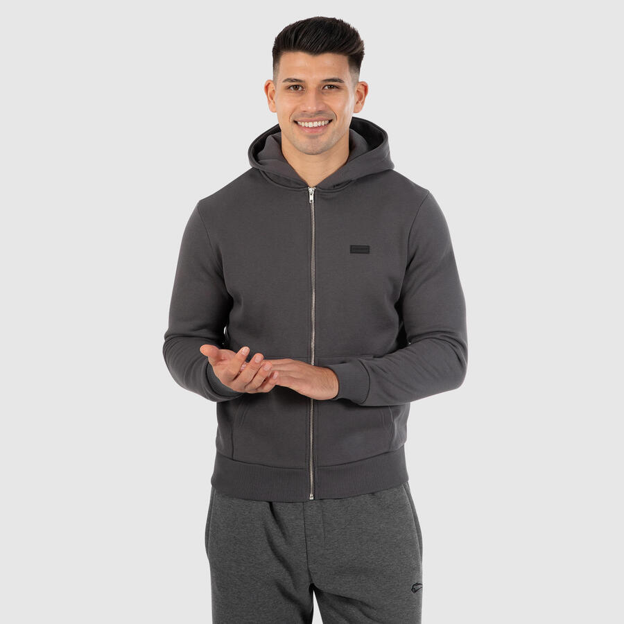 SMILODOX Мужская толстовка с капюшоном на молнии Nico Anthracite
SMILODOX Мужская толстовка с капюшоном на молнии Nico Anthracite