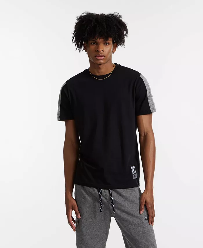 Мужская контрастная футболка с коротким рукавом Ecko Unltd, черный
Мужская контрастная футболка с коротким рукавом Ecko Unltd, черный