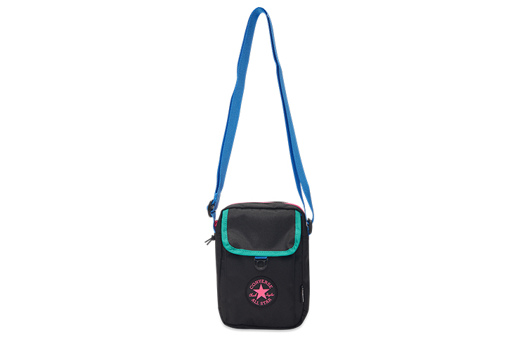 Полиэстеровая наплечная сумка унисекс черная Converse
Полиэстеровая наплечная сумка унисекс черная Converse