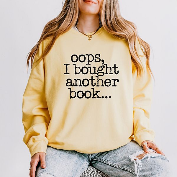 Легкий свитшот для женщин Oops i bought another book Simply Sage Market, Butter, Зеленый, Легкий свитшот для женщин Oops i bought another book Simply Sage Market, Butter
Легкий свитшот для женщин Oops i bought another book Simply Sage Market, Butter, Зеленый, Легкий свитшот для женщин Oops i bought another book Simply Sage Market, Butter