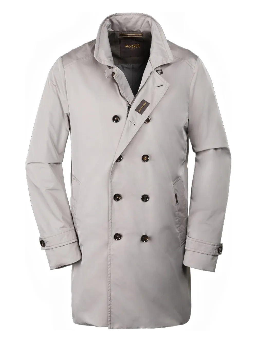 Двубортное пальто на молнии спереди Moorer, серый
Двубортное пальто на молнии спереди Moorer, серый