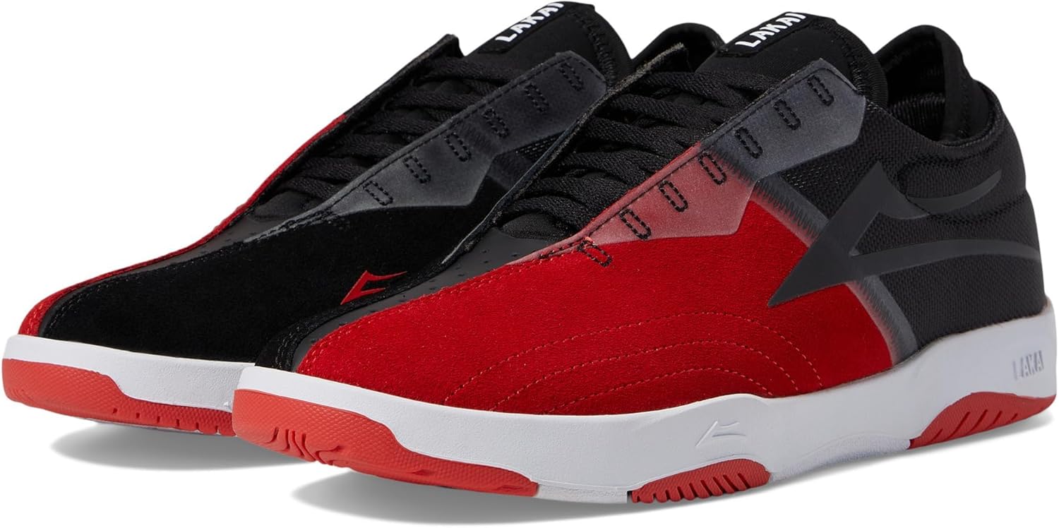 Мужские скейтбордические кроссовки Lakai Mod - высокопроизводительные кроссовки для скейтбординга, черный/красный
Мужские скейтбордические кроссовки Lakai Mod - высокопроизводительные кроссовки для скейтбординга, черный/красный