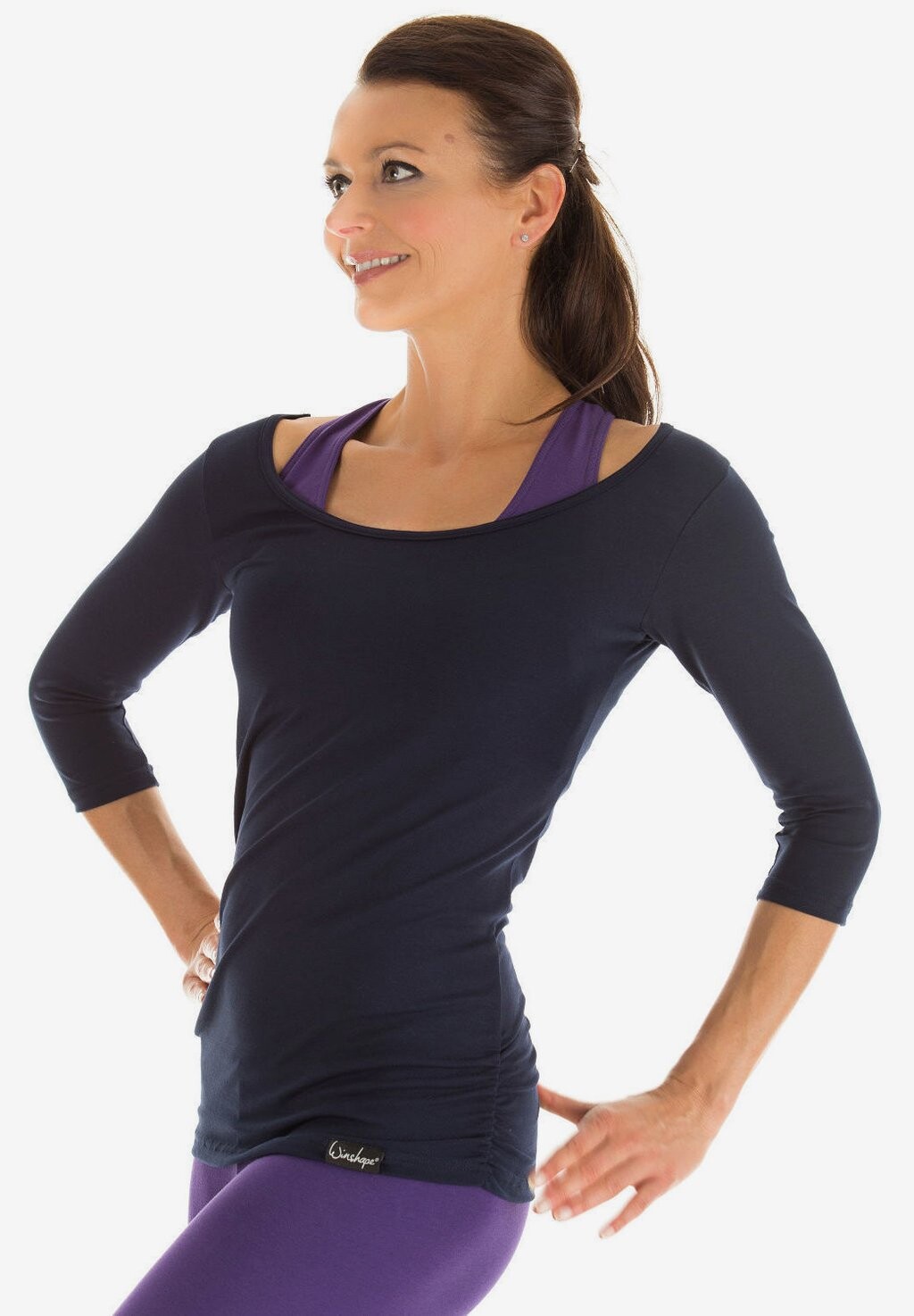 Рубашка с длинным рукавом Winshape, синий
Рубашка с длинным рукавом Winshape, синий