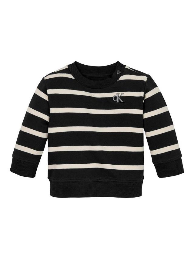 Детский джемпер в полоску для экипажа Calvin Klein, черный/разноцветный
Детский джемпер в полоску для экипажа Calvin Klein, черный/разноцветный