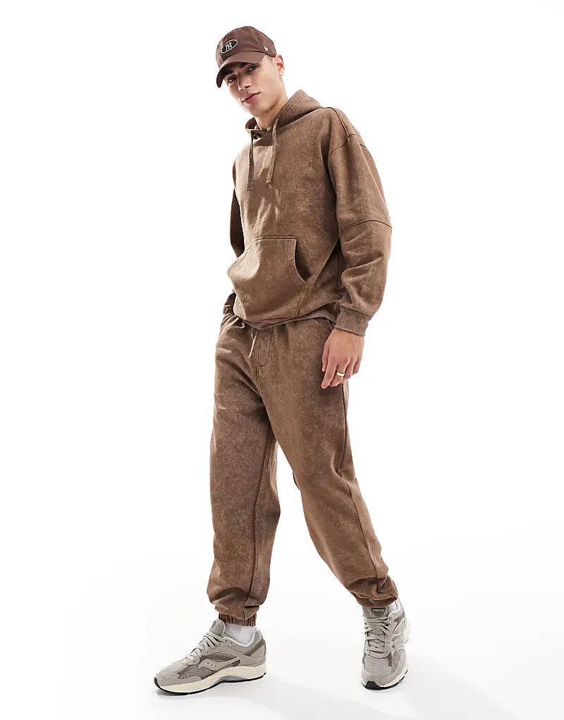 Джоггеры кислотной стирки коричневого цвета Another Influence
Джоггеры кислотной стирки коричневого цвета Another Influence