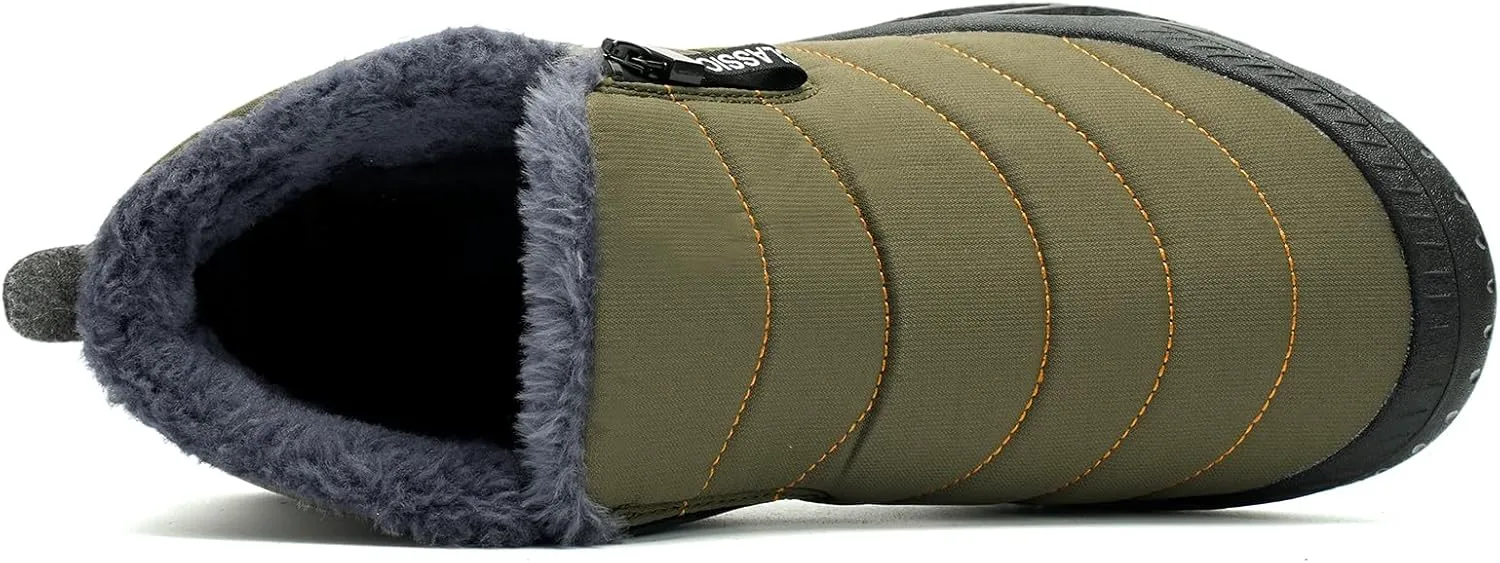 Мужские водонепроницаемые зимние ботинки, теплые зимние ботинки, ботиночки с подкладкой из меха, нескользящие легкие зимние обувь DXINZHI, зеленый
Мужские водонепроницаемые зимние ботинки, теплые зимние ботинки, ботиночки с подкладкой из меха, нескользящие легкие зимние обувь DXINZHI, зеленый