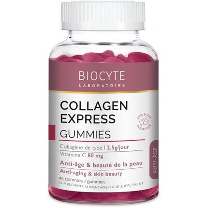 Biocyte Collagen Express 45 жевательных таблеток для молодости кожи и борьбы со старением Generic
Biocyte Collagen Express 45 жевательных таблеток для молодости кожи и борьбы со старением Generic