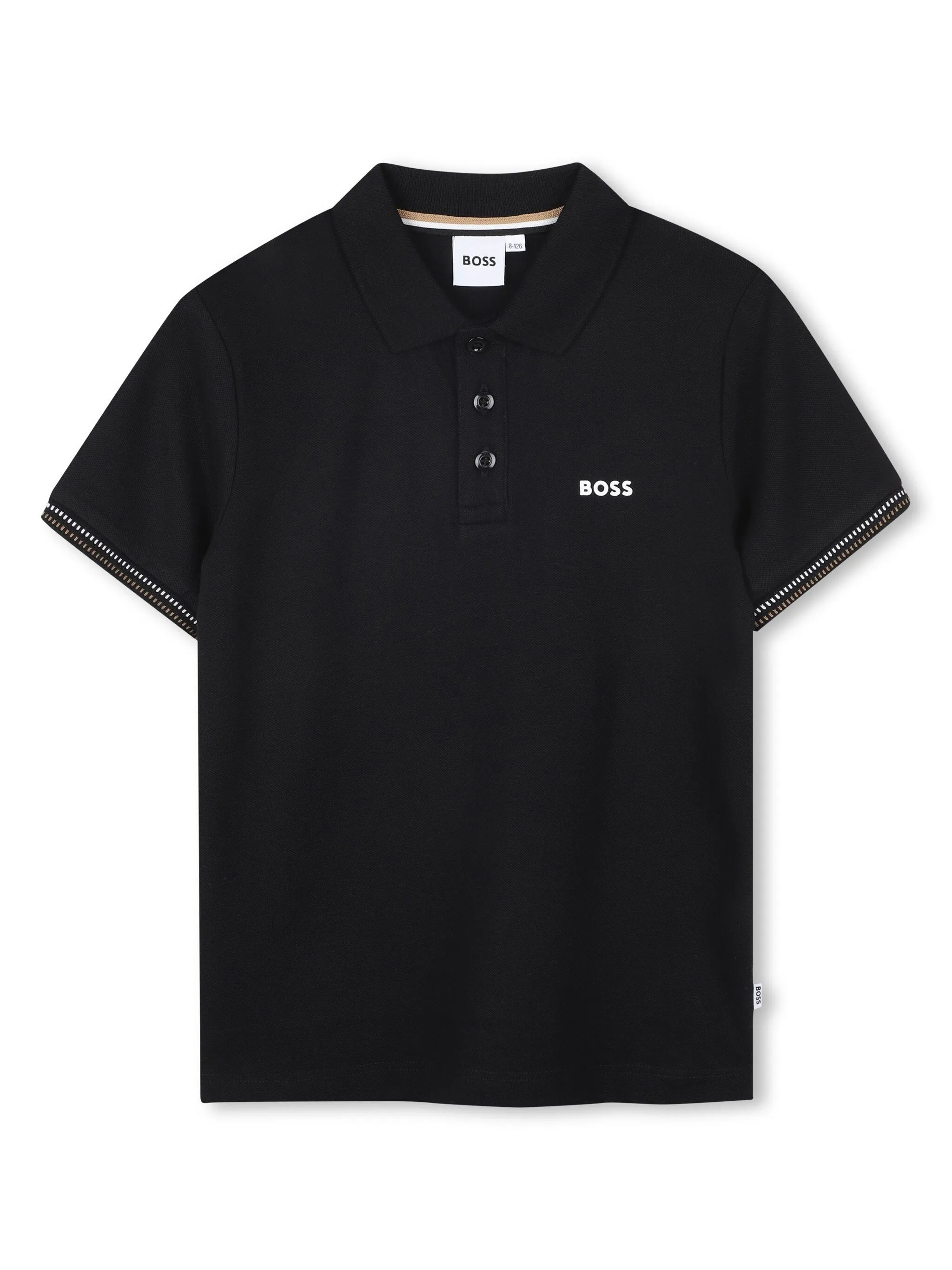 Рубашка поло с короткими рукавами Boss Kidswear, черный
Рубашка поло с короткими рукавами Boss Kidswear, черный