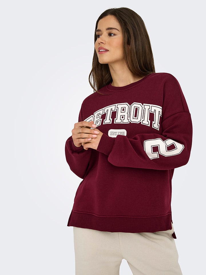 ONLY Толстовка цвета бордо
ONLY Толстовка цвета бордо