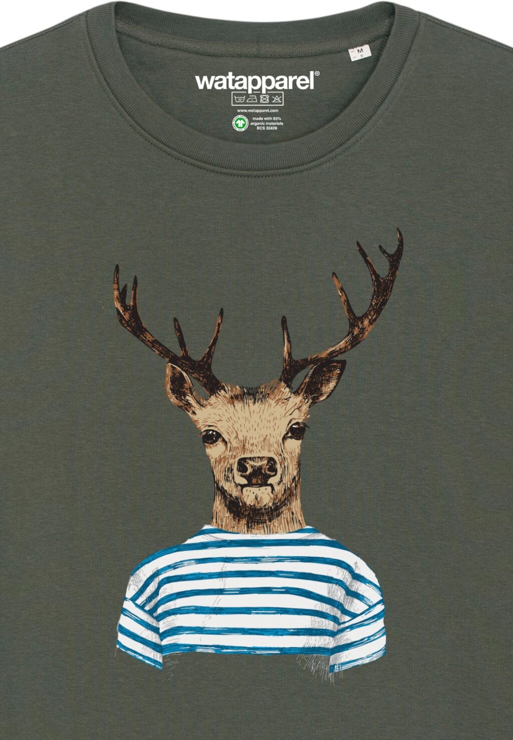 Толстовка HIRSCH watapparel, хаки
Толстовка HIRSCH watapparel, хаки