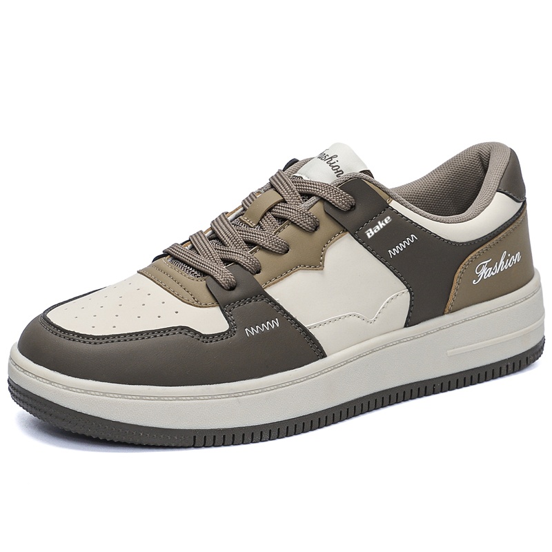 Нескользящие, износостойкие, дышащие низкие мужские кроссовки для скейтбординга BAKE, Beige Brown
Нескользящие, износостойкие, дышащие низкие мужские кроссовки для скейтбординга BAKE, Beige Brown