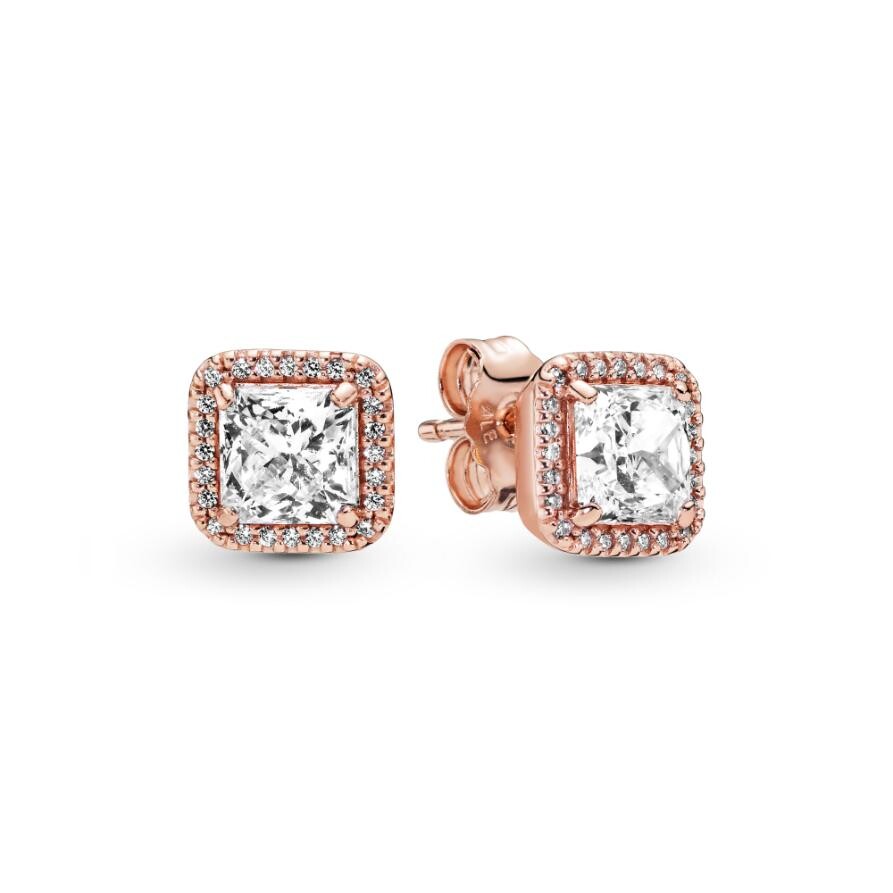 Серьги Square Sparkle Halo Stud Pandora, покрытие - розовое золото
Серьги Square Sparkle Halo Stud Pandora, покрытие - розовое золото