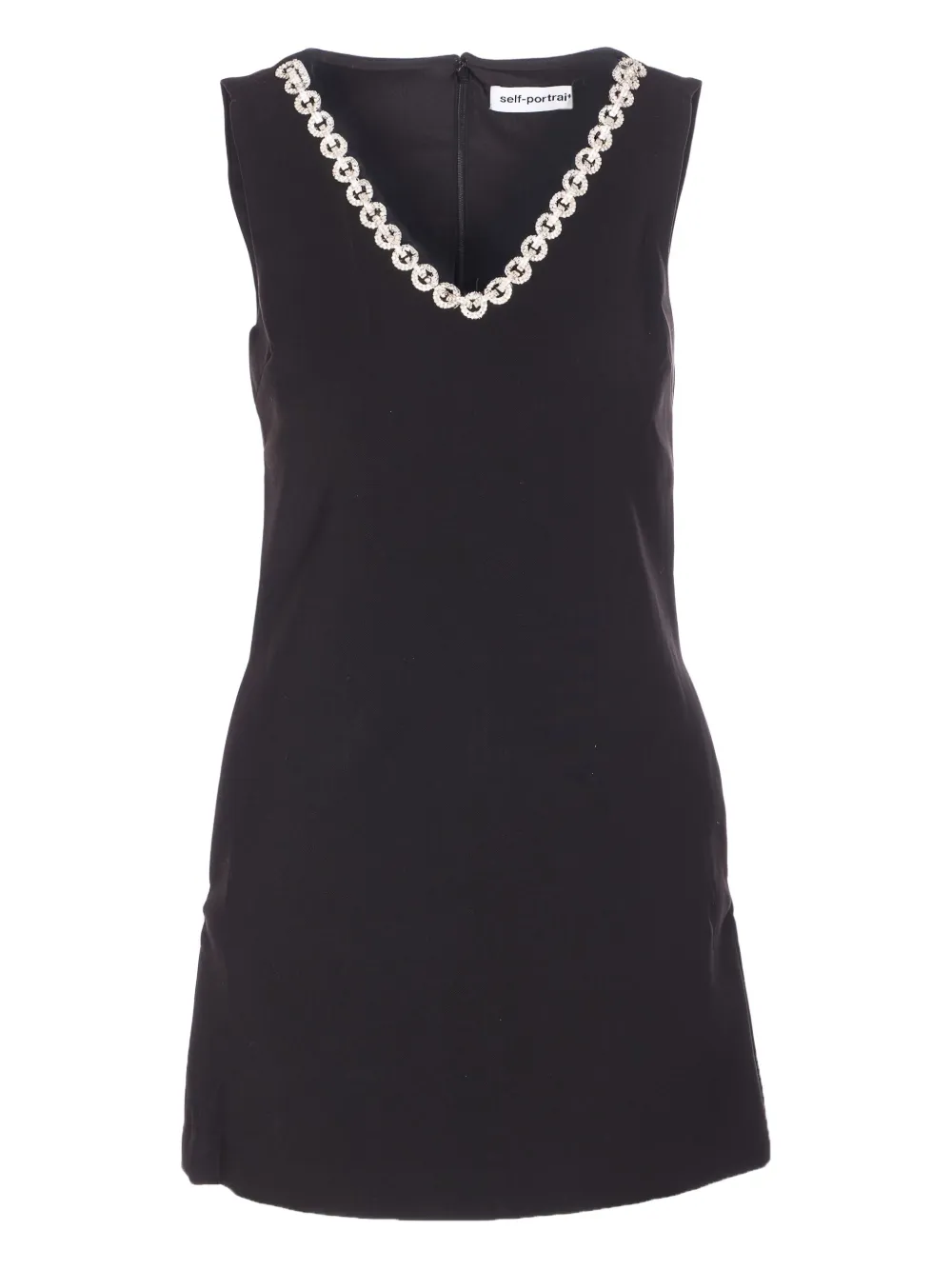 Платье мини с кристаллами Self-Portrait, черный
Платье мини с кристаллами Self-Portrait, черный