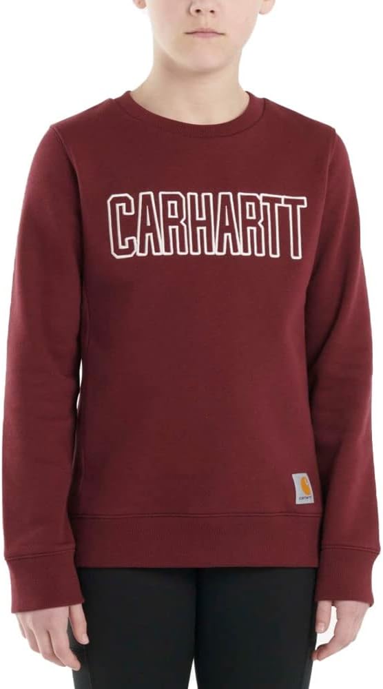 Carhartt Kid's CA9903 лонгслив-свитшот - для девочек, Tawny Port
Carhartt Kid's CA9903 лонгслив-свитшот - для девочек, Tawny Port