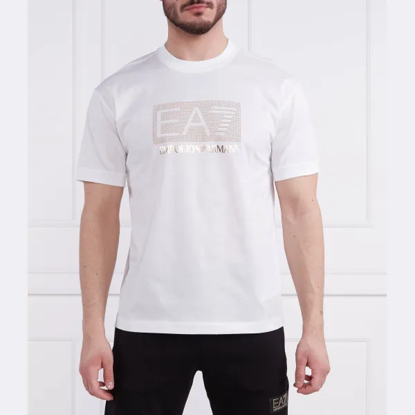 Футболка стандартного кроя Ea7, белый
Футболка стандартного кроя Ea7, белый