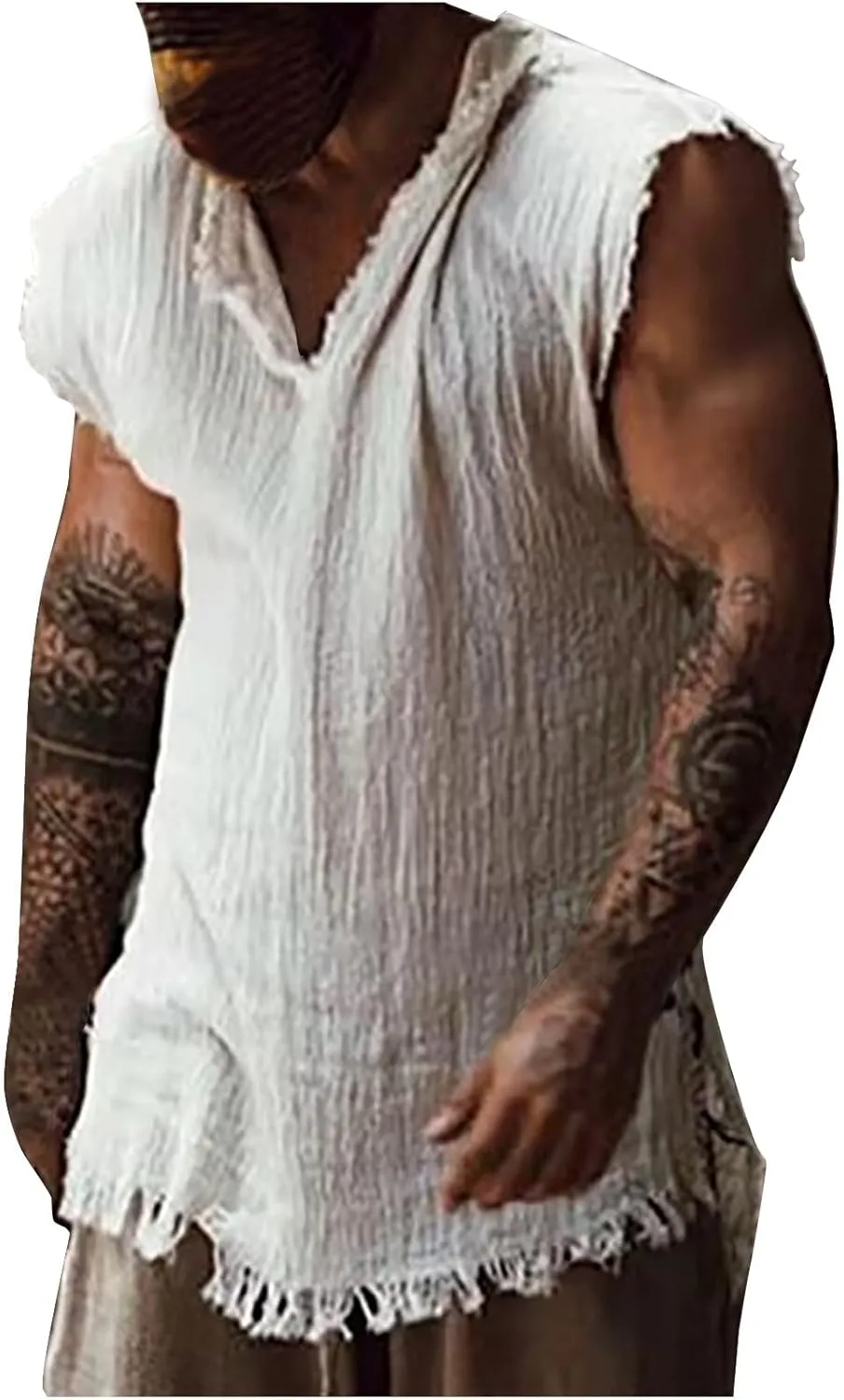 Мужская футболка с V-образным вырезом и потертостями Xiaojmake
Мужская футболка с V-образным вырезом и потертостями Xiaojmake