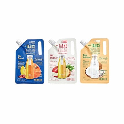 Talks Vegan Squeeze Pocket Ночная маска, 10 г, Missha
Talks Vegan Squeeze Pocket Ночная маска, 10 г, Missha