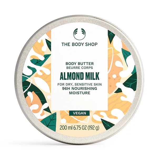 Успокаивающий крем для тела Body Butter Leche De Almendras The Body Shop, 200 UD 
Успокаивающий крем для тела Body Butter Leche De Almendras The Body Shop, 200 UD