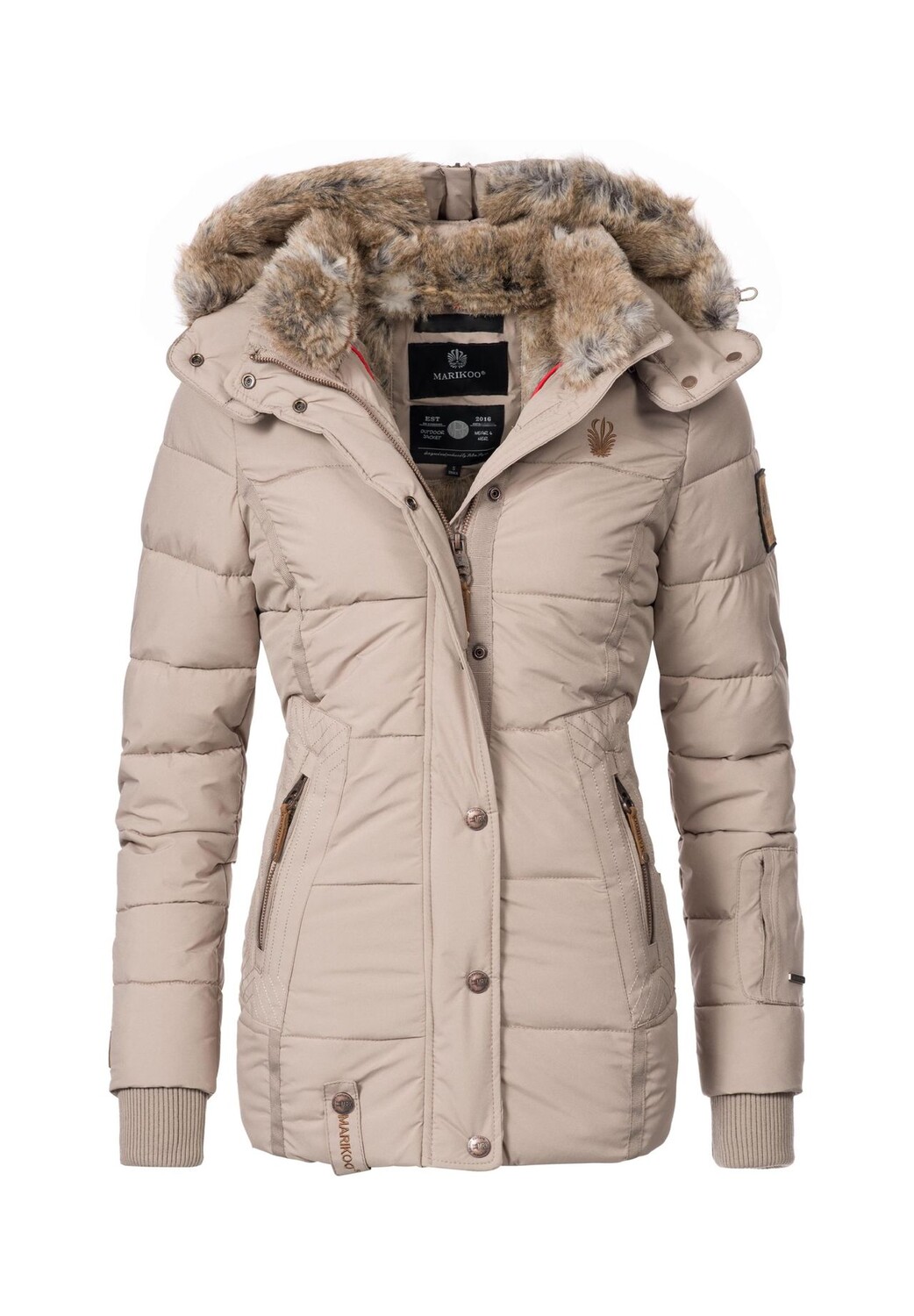 Некоо зимняя куртка MARIKOO, бежевый
Некоо зимняя куртка MARIKOO, бежевый