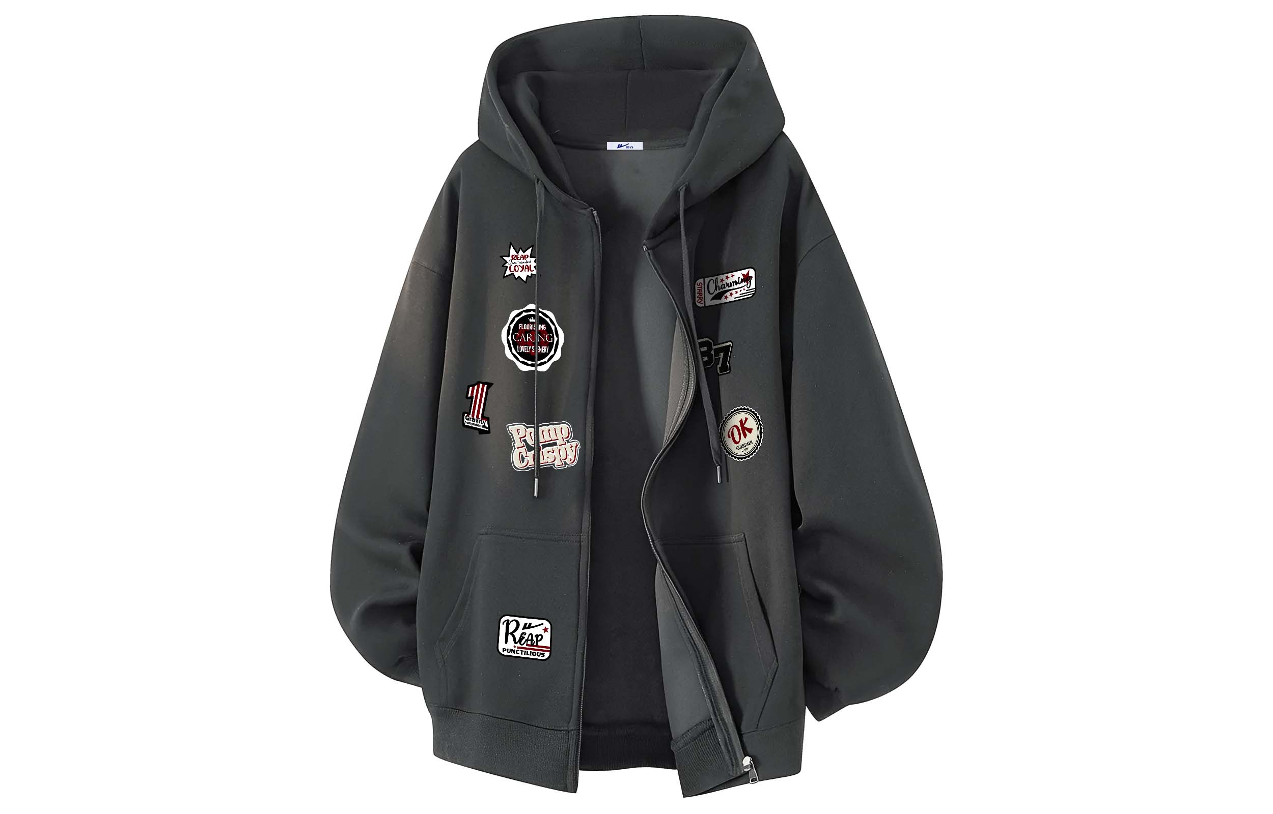 Свитшот Huichao Riding The Wind Collection Unisex WARRIOR, темно-серый
Свитшот Huichao Riding The Wind Collection Unisex WARRIOR, темно-серый