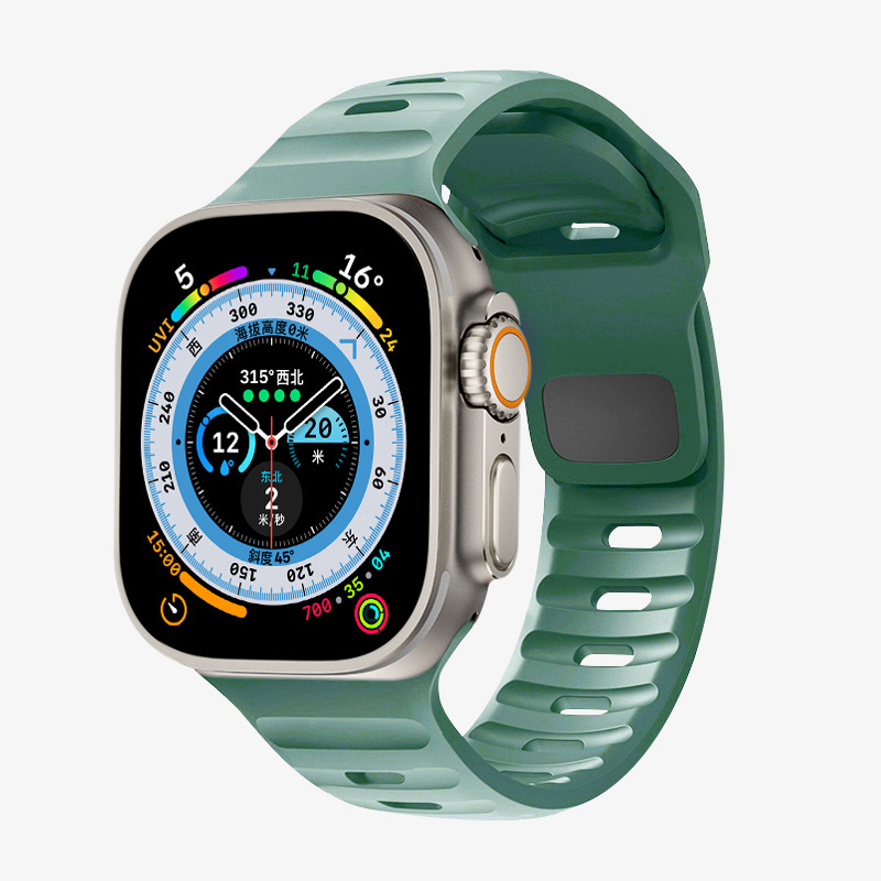 Ремешок Apple совместимый резиновый IBOANN, белый
Ремешок Apple совместимый резиновый IBOANN, белый