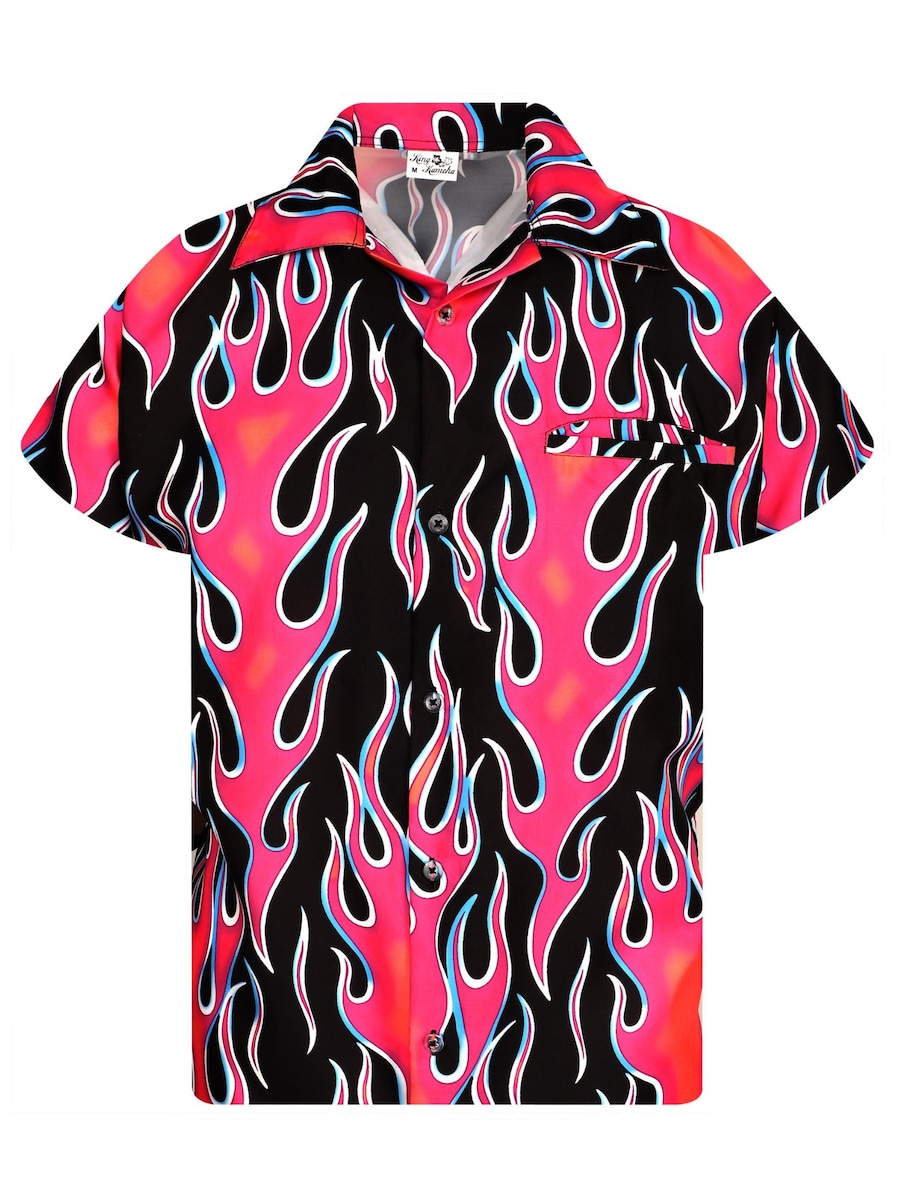 Рубашка King Kameha Flames Wild, розовый
Рубашка King Kameha Flames Wild, розовый