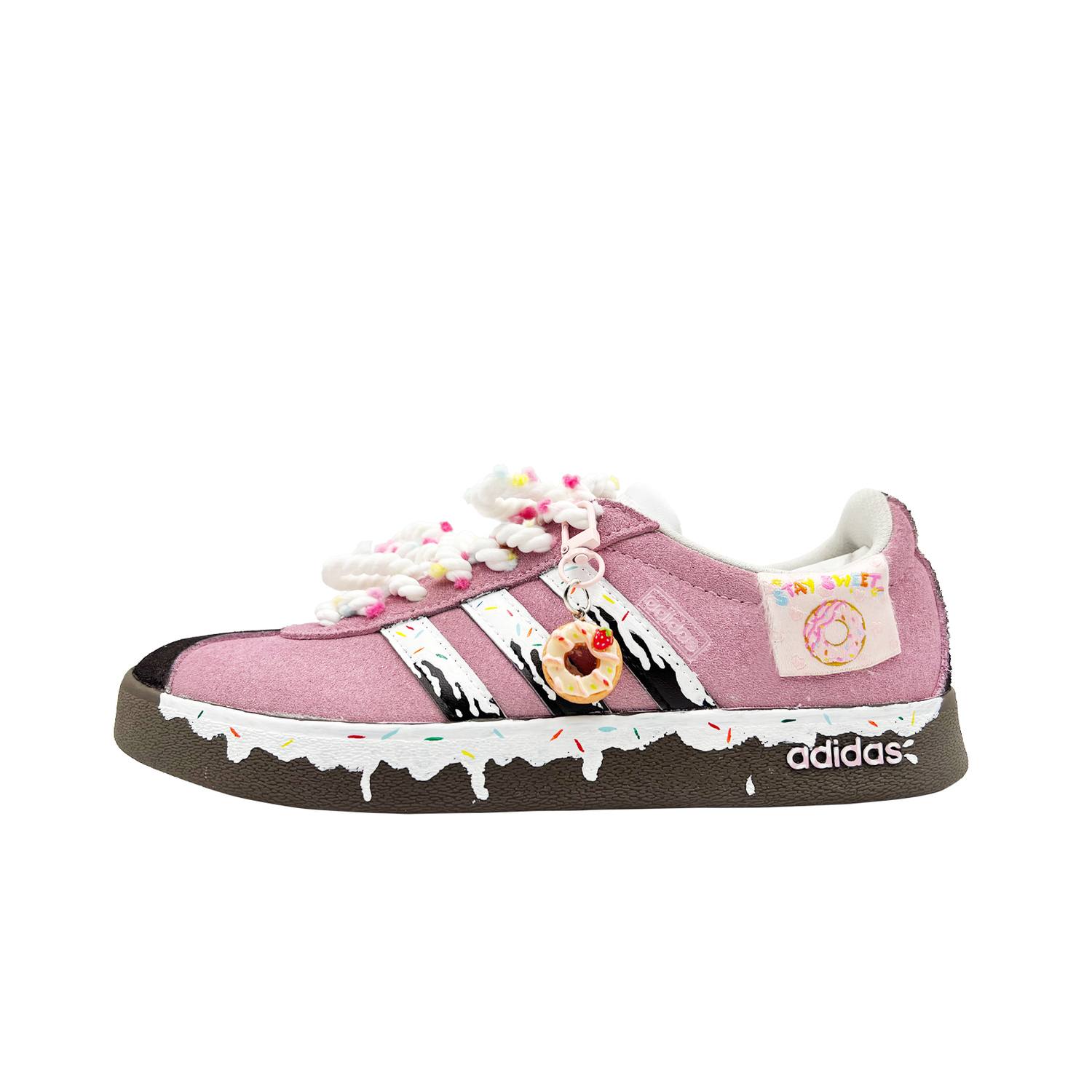 Adidas ВЛ Корт 2.0 Кроссовки для скейтборда унисекс с амортизацией "Клубничный шоколадный пончик", износостойкие, низкие, розовые, цвет Pink
Adidas ВЛ Корт 2.0 Кроссовки для скейтборда унисекс с амортизацией "Клубничный шоколадный пончик", износостойкие, низкие, розовые, цвет Pink