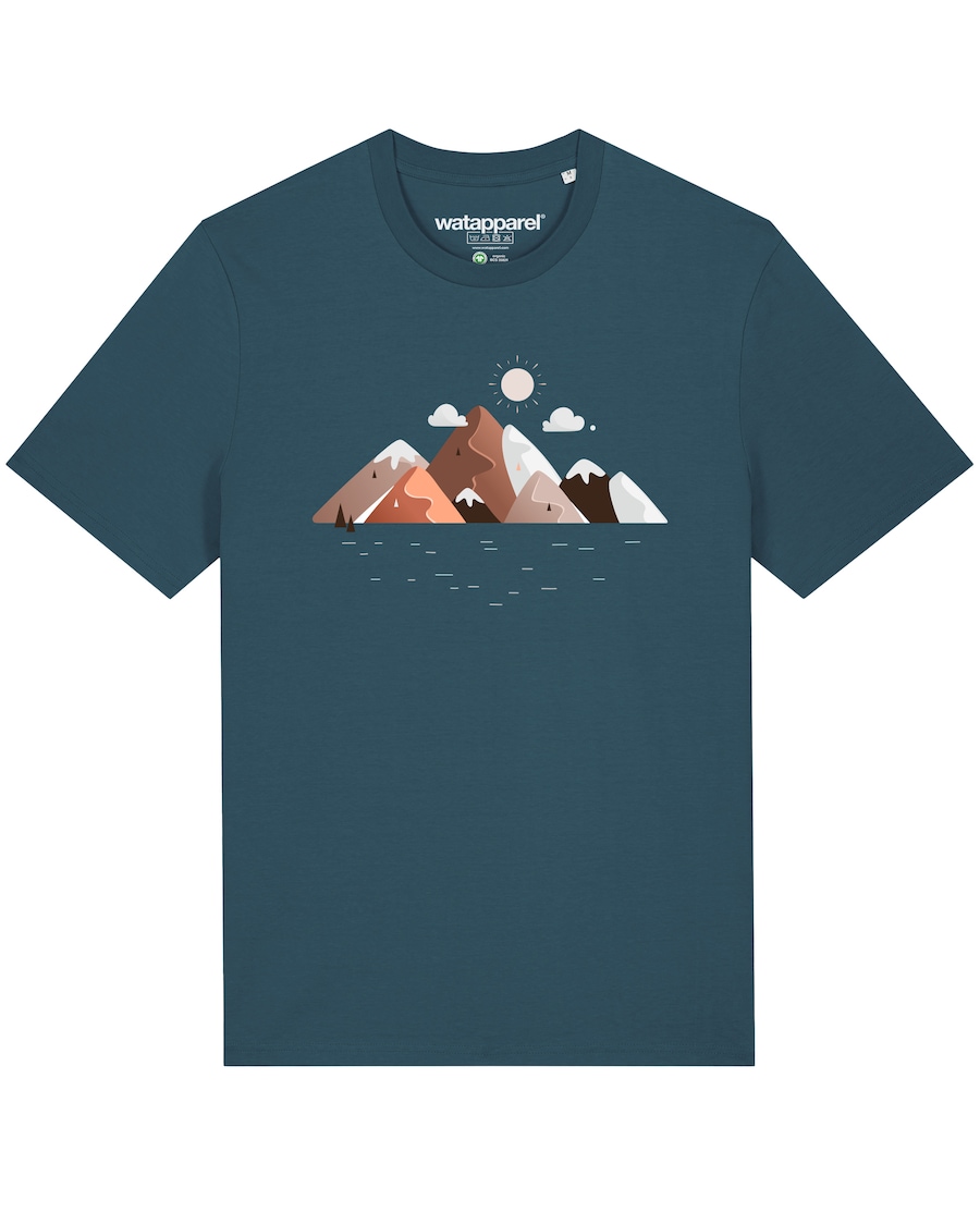 Рубашка Watapparel Mountains & Moon, синий
Рубашка Watapparel Mountains & Moon, синий