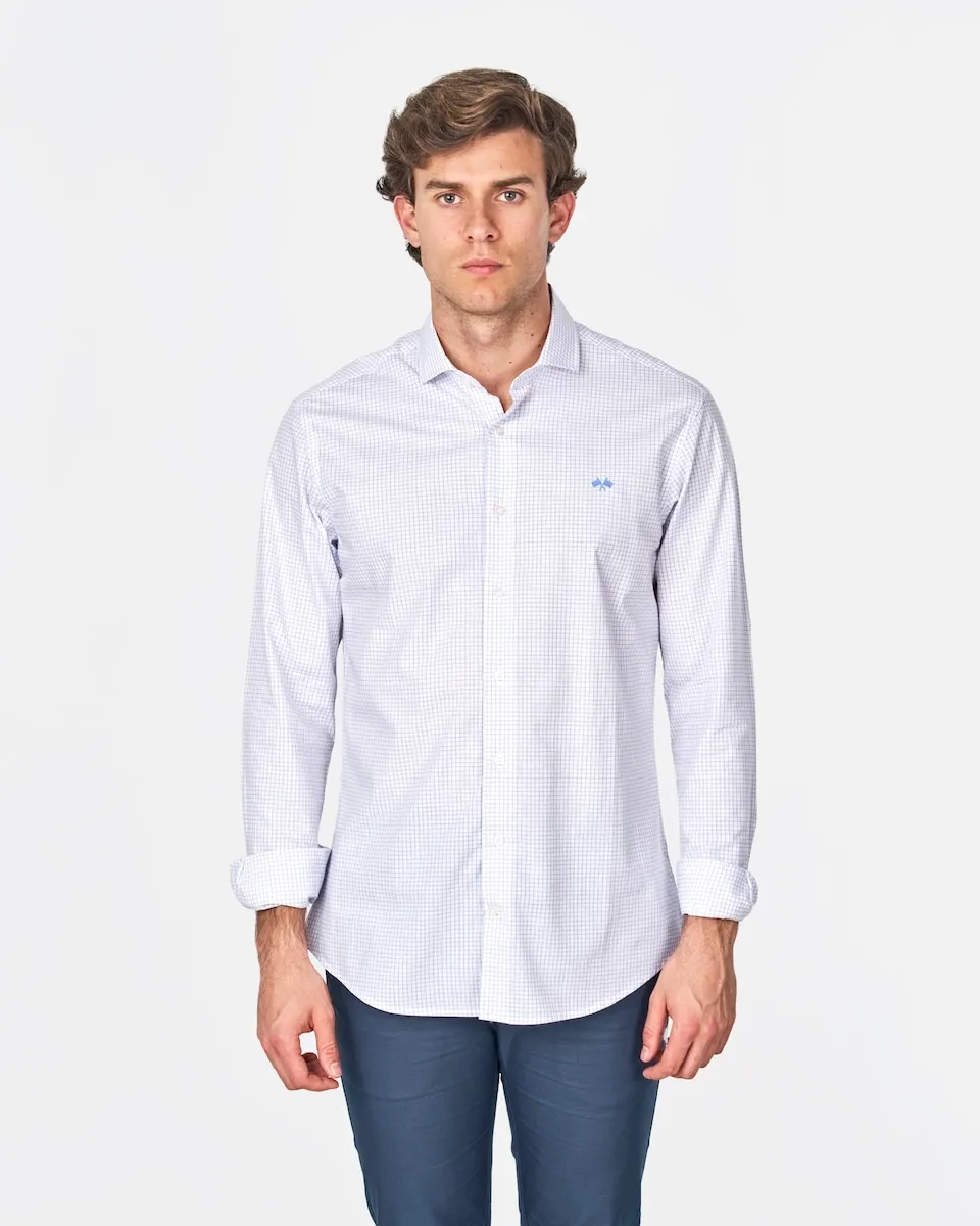 Мужская рубашка из поплина slim в клетку Spagnolo, многоцветный
Мужская рубашка из поплина slim в клетку Spagnolo, многоцветный