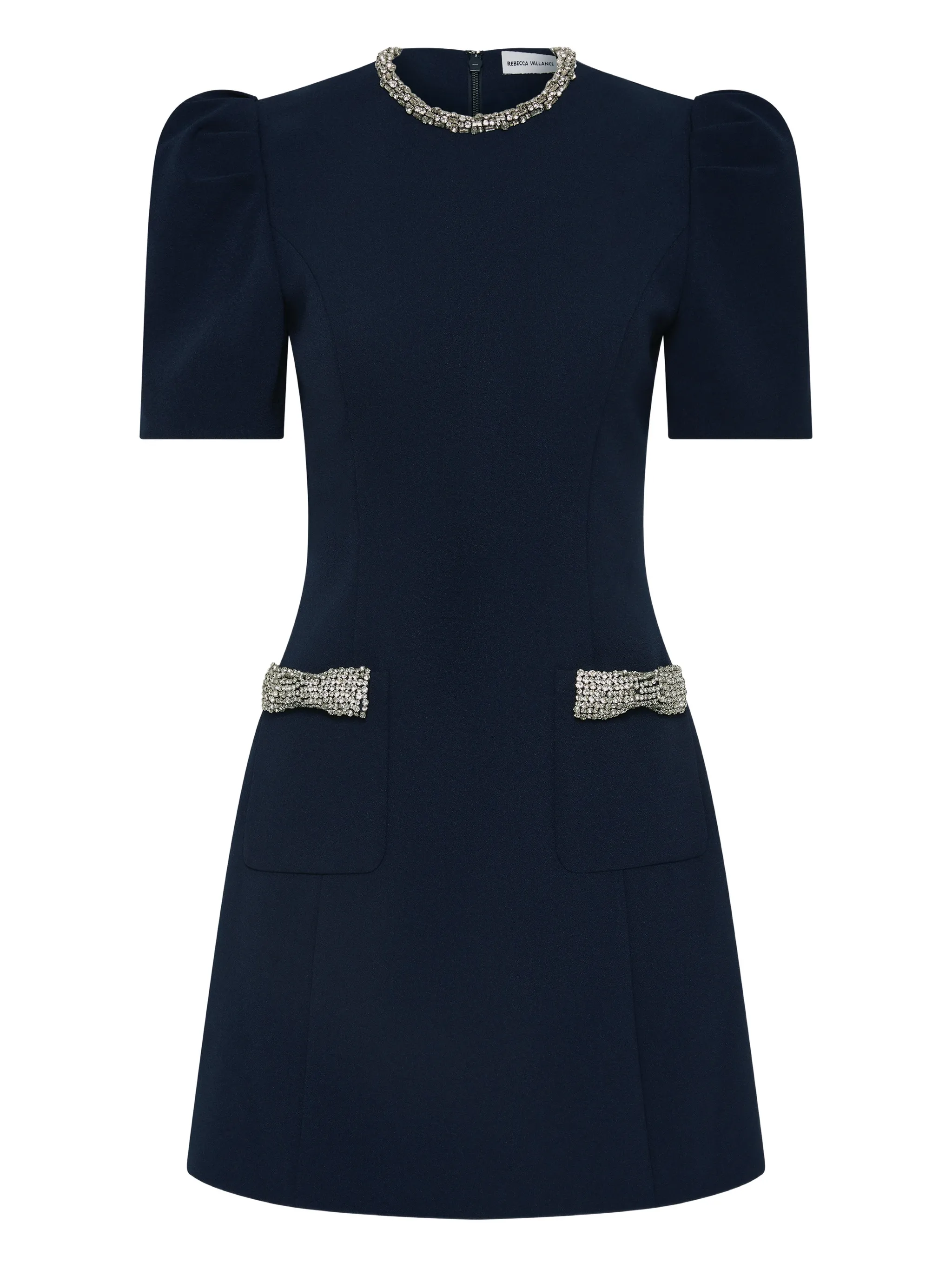 Мини-платье с пышными рукавами, украшенное Nemy Rebecca Vallance, синий
Мини-платье с пышными рукавами, украшенное Nemy Rebecca Vallance, синий