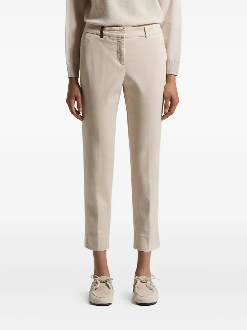 Укороченные брюки Peserico, нейтральный
Укороченные брюки Peserico, нейтральный