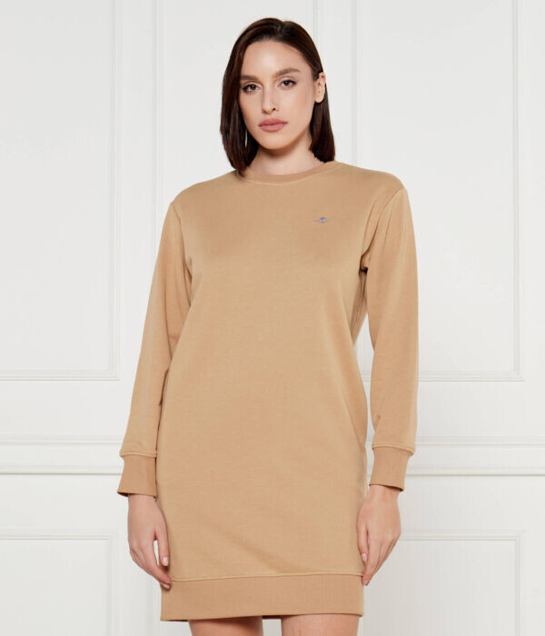 Платье Gant Shield, бежевый
Платье Gant Shield, бежевый