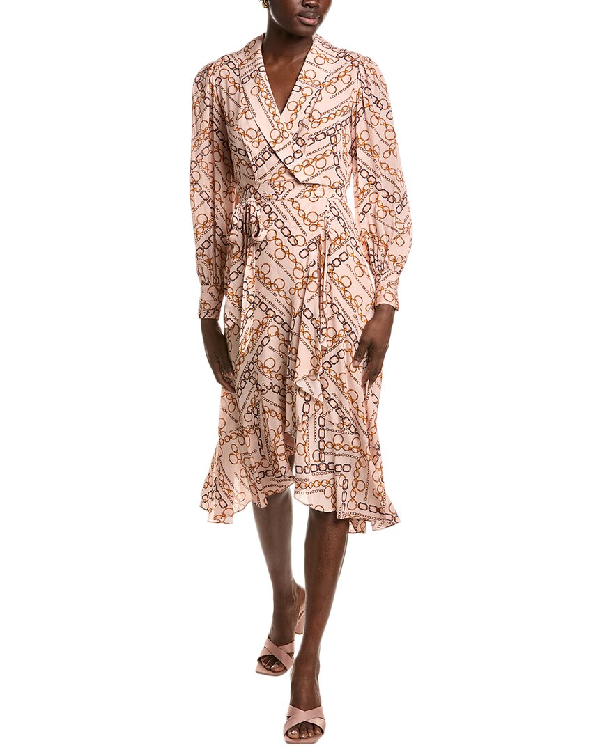 ELIE TAHARI платье THE LINNEA с цепочками и принтом, розовый
ELIE TAHARI платье THE LINNEA с цепочками и принтом, розовый