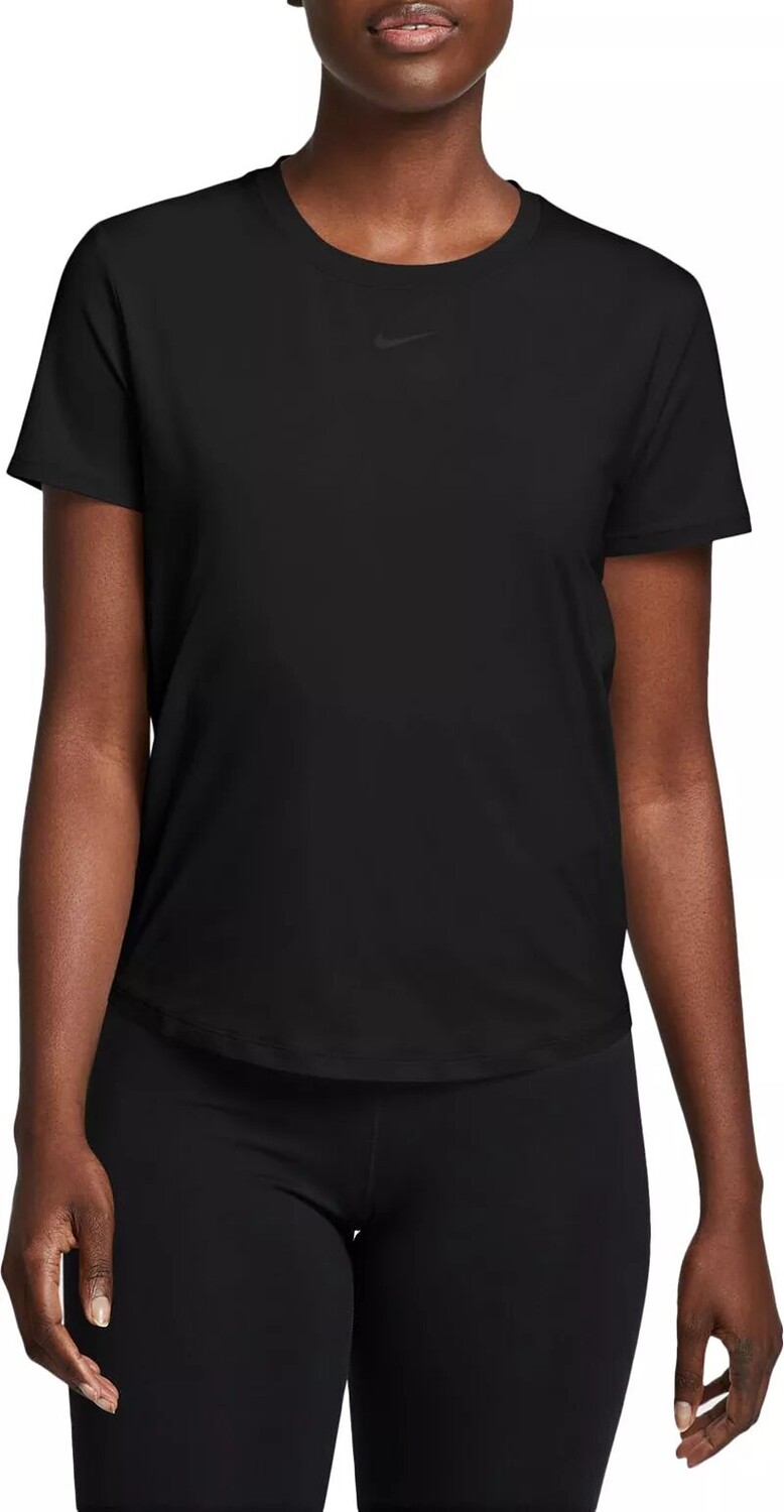 Женская футболка с короткими рукавами Nike One Classic Dri-FIT, черный
Женская футболка с короткими рукавами Nike One Classic Dri-FIT, черный