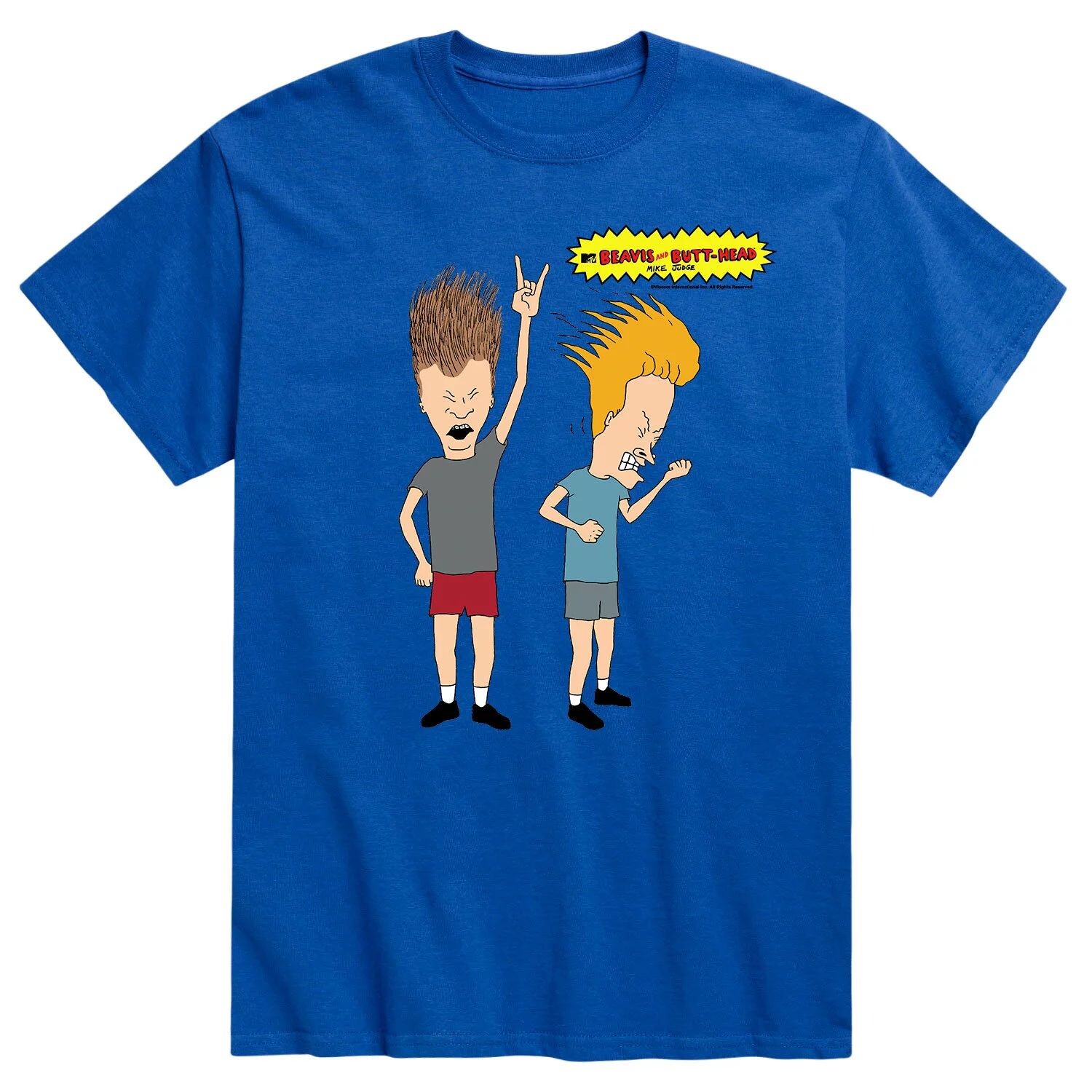 Мужская футболка Beavis & Butthead Licensed Character
Мужская футболка Beavis & Butthead Licensed Character