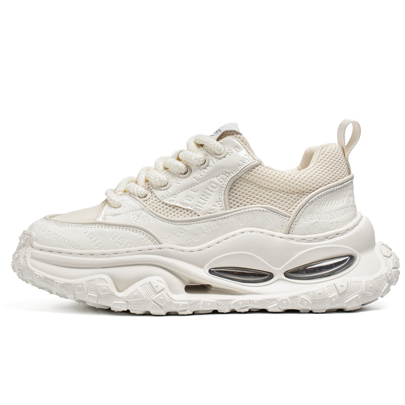 Амортизирующие, износостойкие, дышащие, увеличивающие рост низкие массивные кроссовки для мужчин Wooden Rabbit, White
Амортизирующие, износостойкие, дышащие, увеличивающие рост низкие массивные кроссовки для мужчин Wooden Rabbit, White