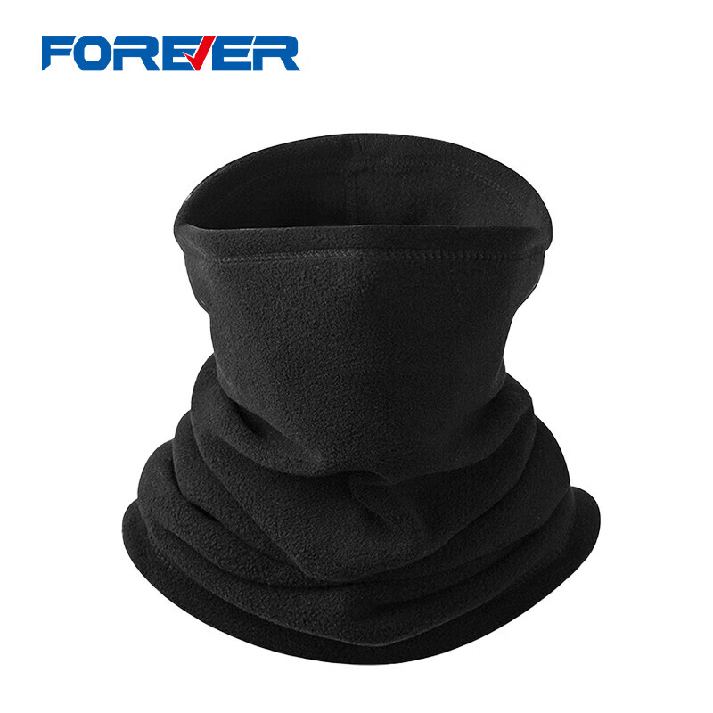 FOREVER (FOREVER) гетры для мужчин и женщин, зимний уличный теплый осенне-зимний пуловер из утолщенного флиса черного цвета 
FOREVER (FOREVER) гетры для мужчин и женщин, зимний уличный теплый осенне-зимний пуловер из утолщенного флиса черного цвета