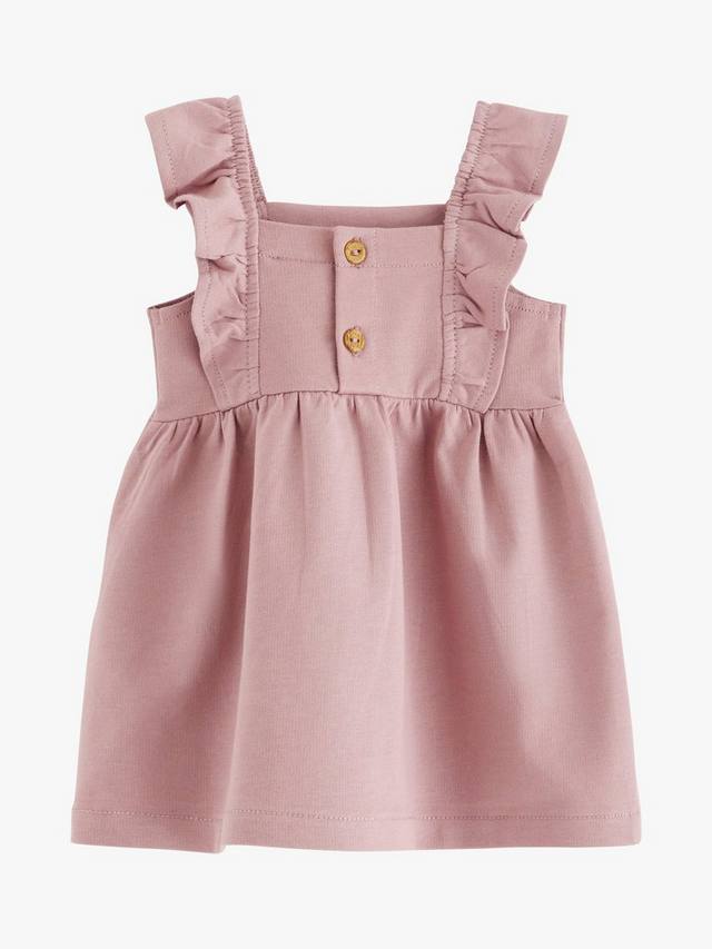 Детское платье-нагрудник из органического хлопка с оборками Lindex, цвет Light Dusty Pink
Детское платье-нагрудник из органического хлопка с оборками Lindex, цвет Light Dusty Pink