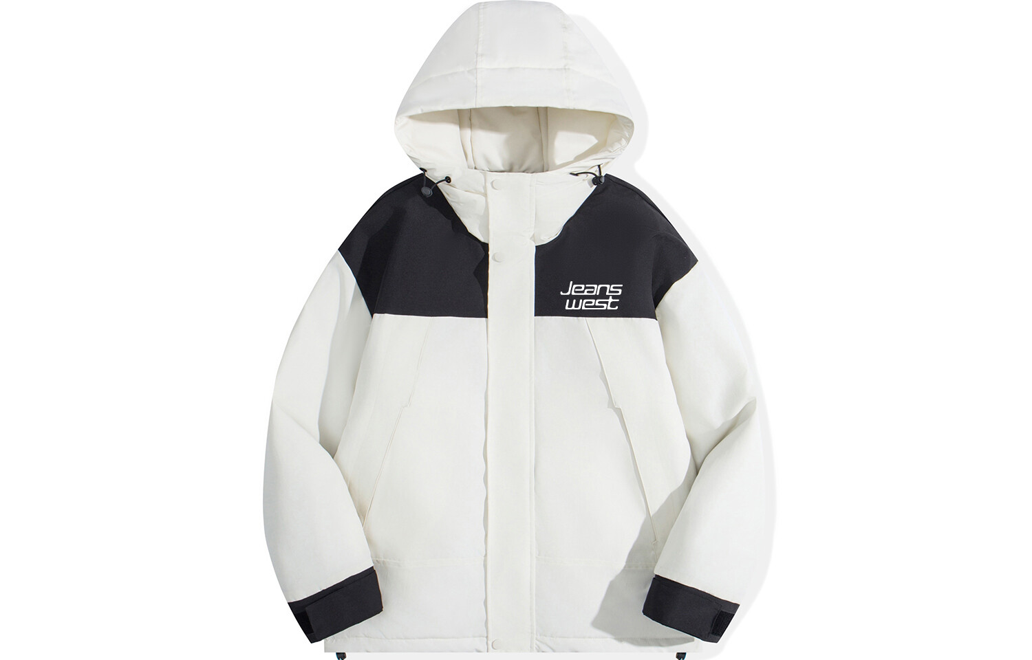 Jeanswest Стеганая куртка унисекс Jean West, Белый 
Jeanswest Стеганая куртка унисекс Jean West, Белый