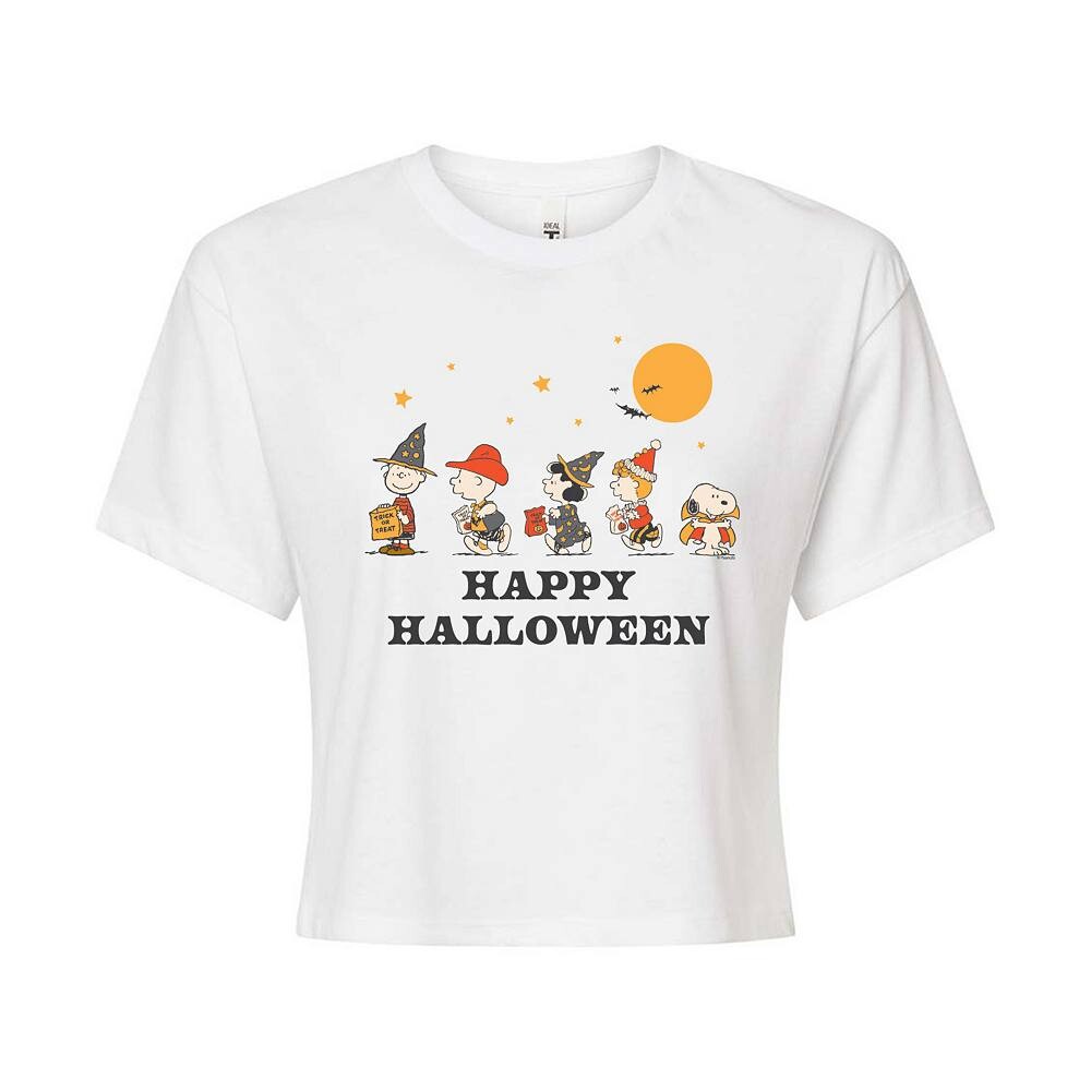 Укороченная футболка для подростков Peanuts Halloween Group Licensed Character, белый
Укороченная футболка для подростков Peanuts Halloween Group Licensed Character, белый