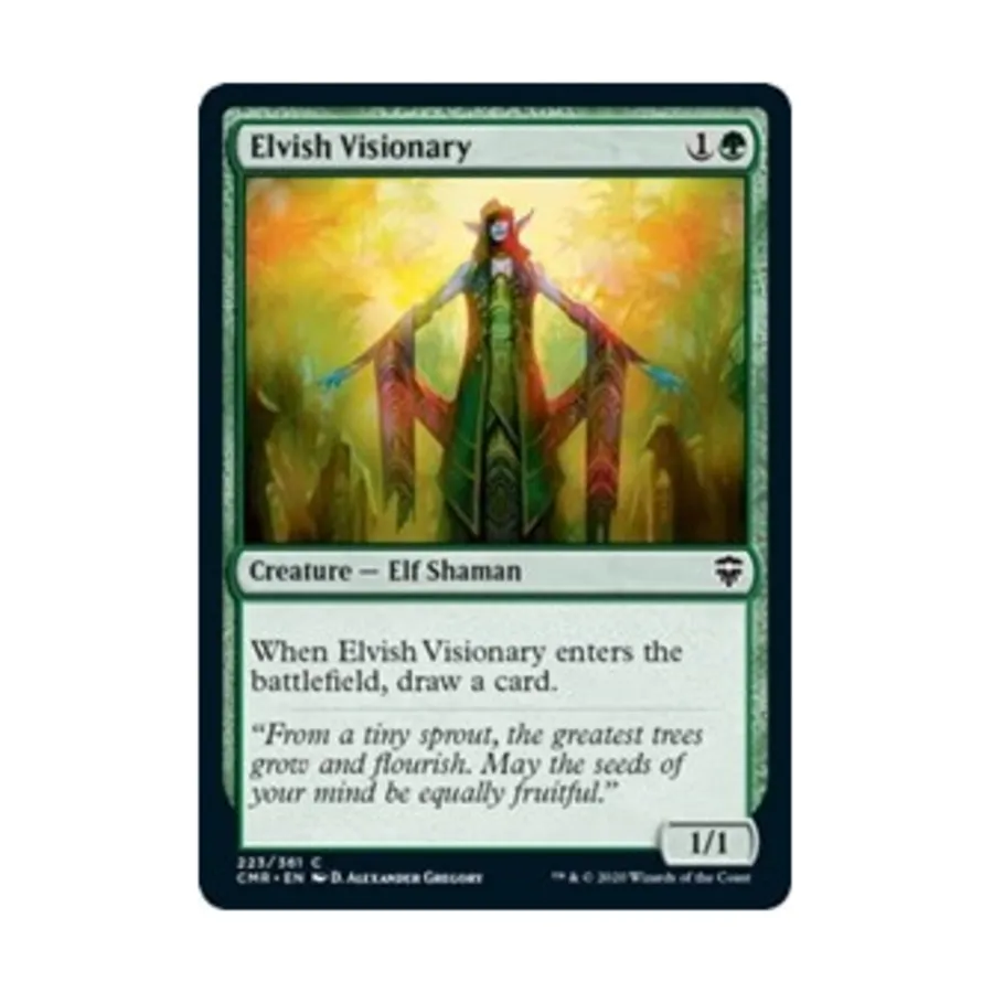 CCG Эльфийский провидец (клавиша C), MTG - Commander Legends
CCG Эльфийский провидец (клавиша C), MTG - Commander Legends