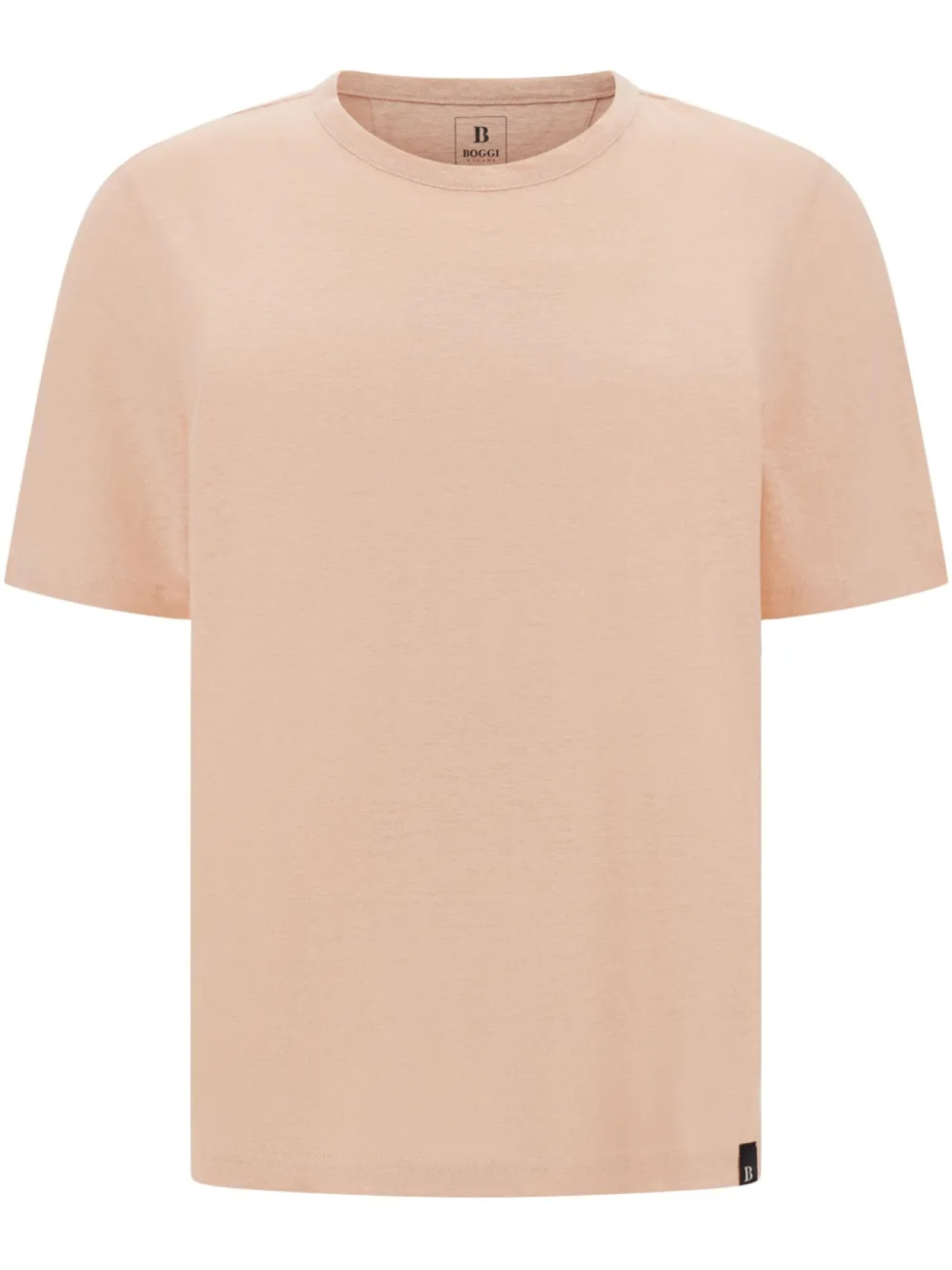 Льняная футболка Boggi Milano, розовый 
Льняная футболка Boggi Milano, розовый
