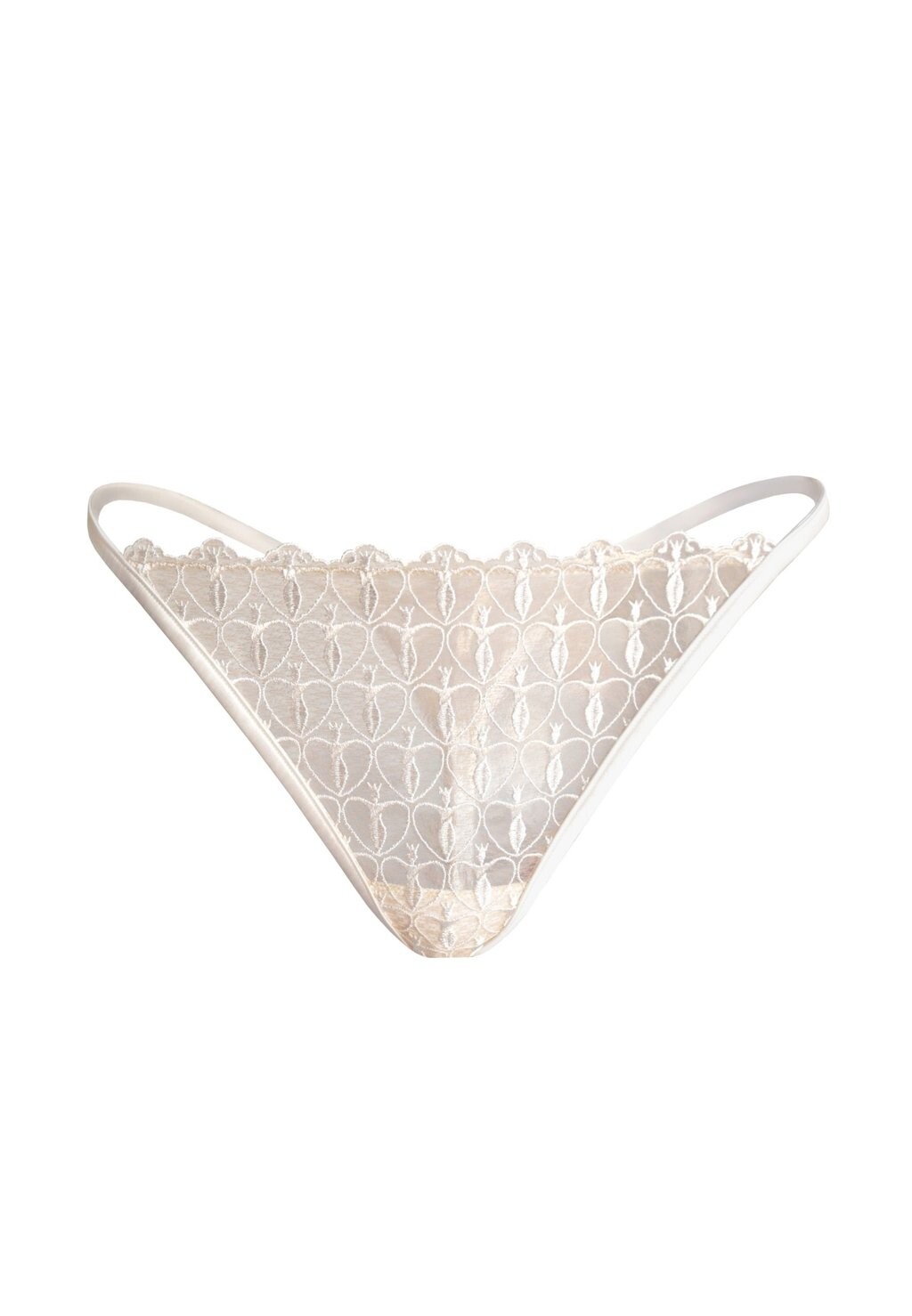 Стринги EMBROIDERED Elena Di Cuori, молочный
Стринги EMBROIDERED Elena Di Cuori, молочный