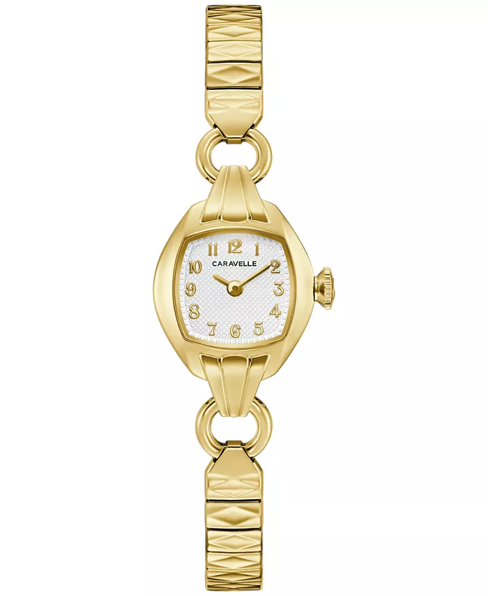 Женские часы Vintage Classic с золотистым корпусом из нержавеющей стали, расширяющийся браслет 19мм Caravelle
Женские часы Vintage Classic с золотистым корпусом из нержавеющей стали, расширяющийся браслет 19мм Caravelle