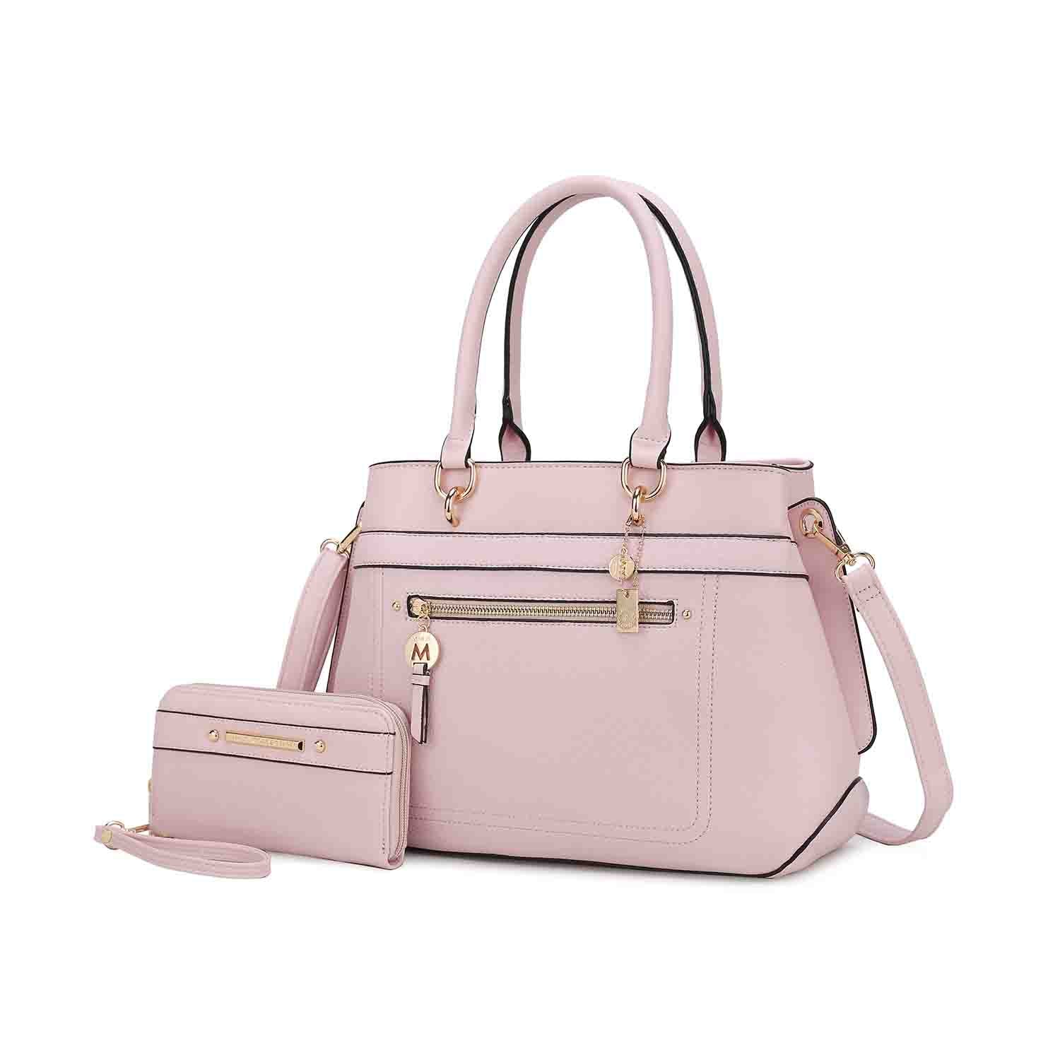 Женская сумка Gardenia Tote с кошельком из веганской кожи от Mia K MKF Collection By Mia K., розовый
Женская сумка Gardenia Tote с кошельком из веганской кожи от Mia K MKF Collection By Mia K., розовый